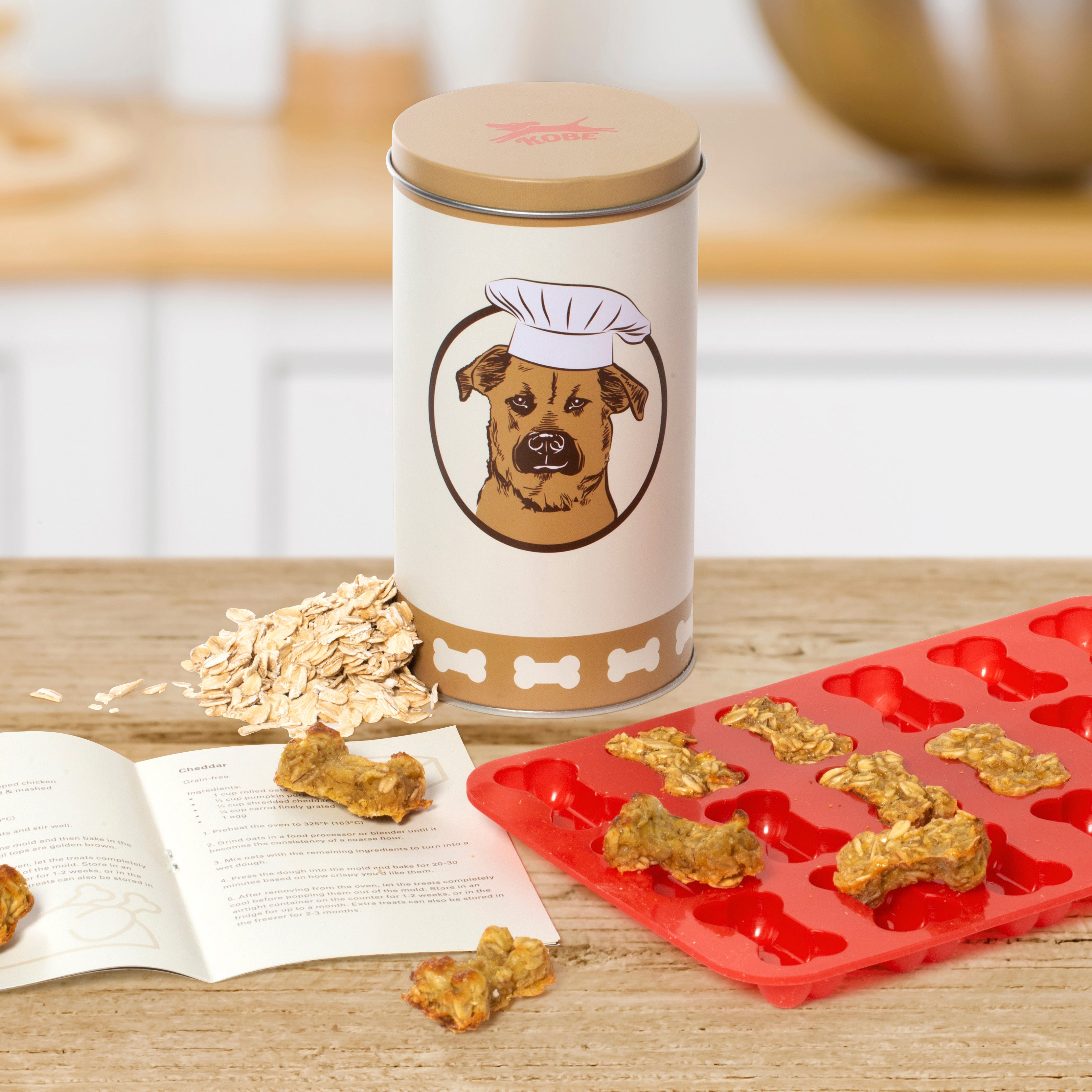 Homemade Kobe Beef Dog Treats Kit - Healthy & Natural DIY Dog Snacks for Training & Rewards - Perfect for Puppies, Small & Large Breeds - Great for Birthday Gifts & Dog Lovers