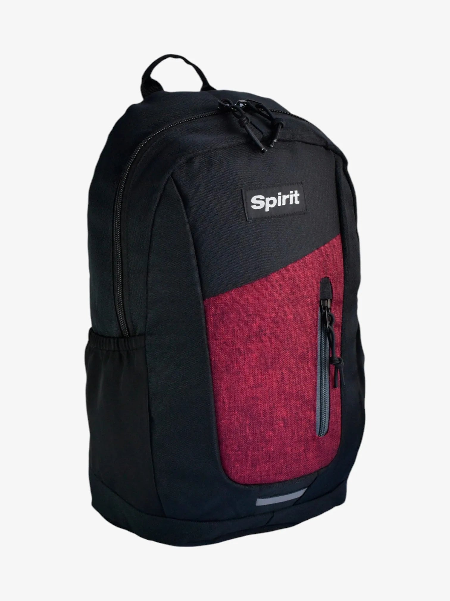 Spirit Ride Burgundy Backpack for Women & Men - Stylish Durable Hiking Daypack for Travel, Work, School & Outdoor Adventures