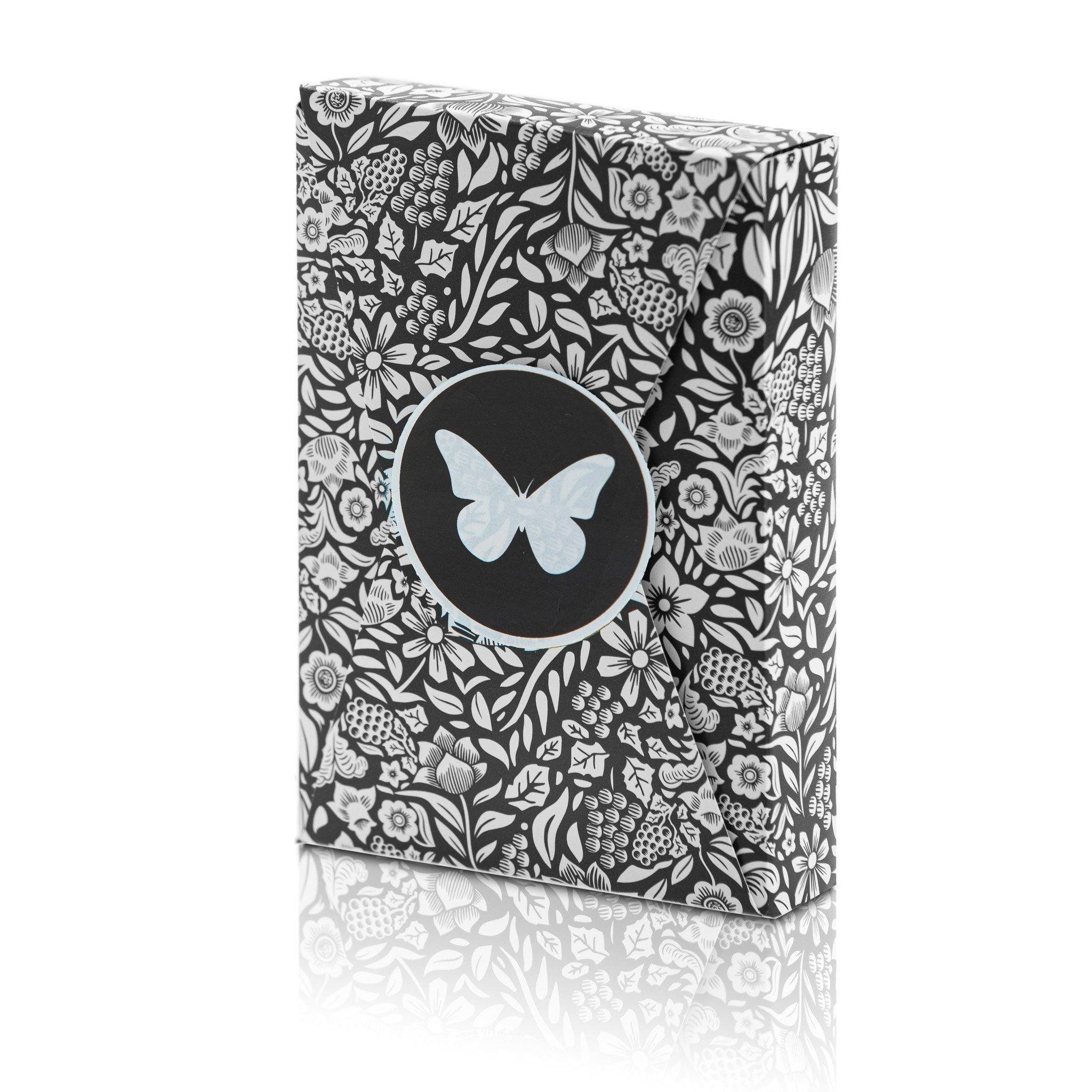 Premium Butterfly Playing Cards - Unmarked Black & White Deck for Magic Tricks, Cardistry, and Poker Games