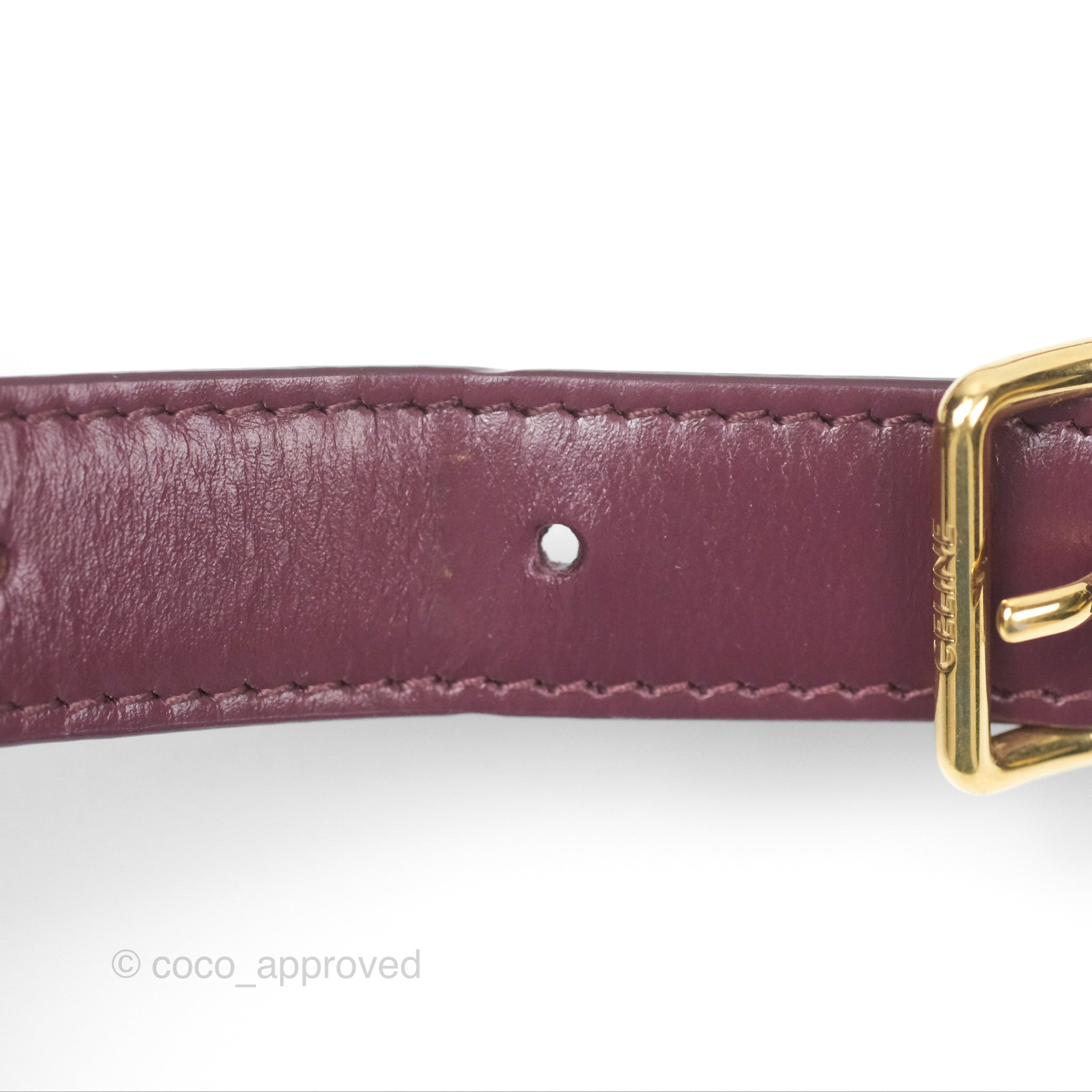 Celine Medium Triomphe Bag in Acai Burgundy Shiny Calfskin Leather - Luxury Crossbody Purse for Women, Perfect for Work, Travel & Evening Events