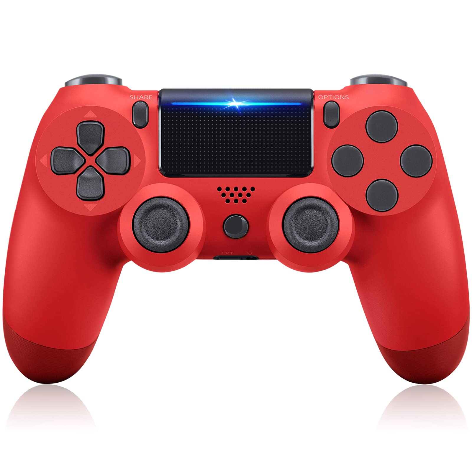 Wireless Game Controller for PS4, PS4 Slim & PS4 Pro - Enhanced Dual Vibration, Analog Sticks & 6-Axis Motion Sensor - Perfect for Gaming, Streaming & VR Play