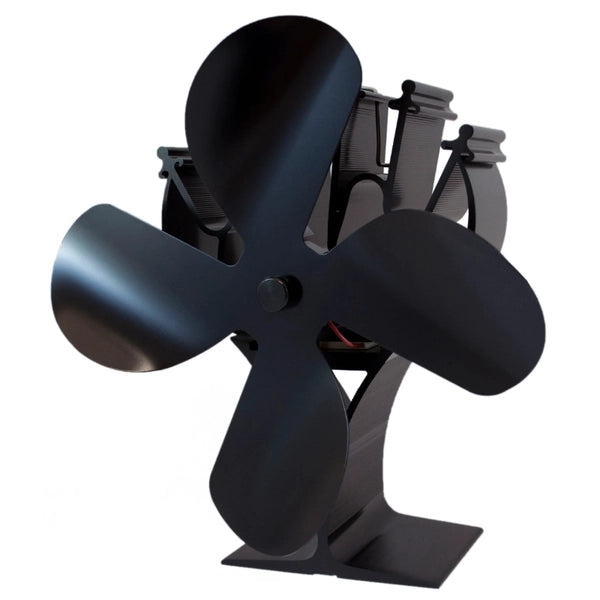 Drolet 180 CFM Heat Powered Rotating Fan - Efficient Stove & Fireplace Ventilation for Home Heating & Air Circulation