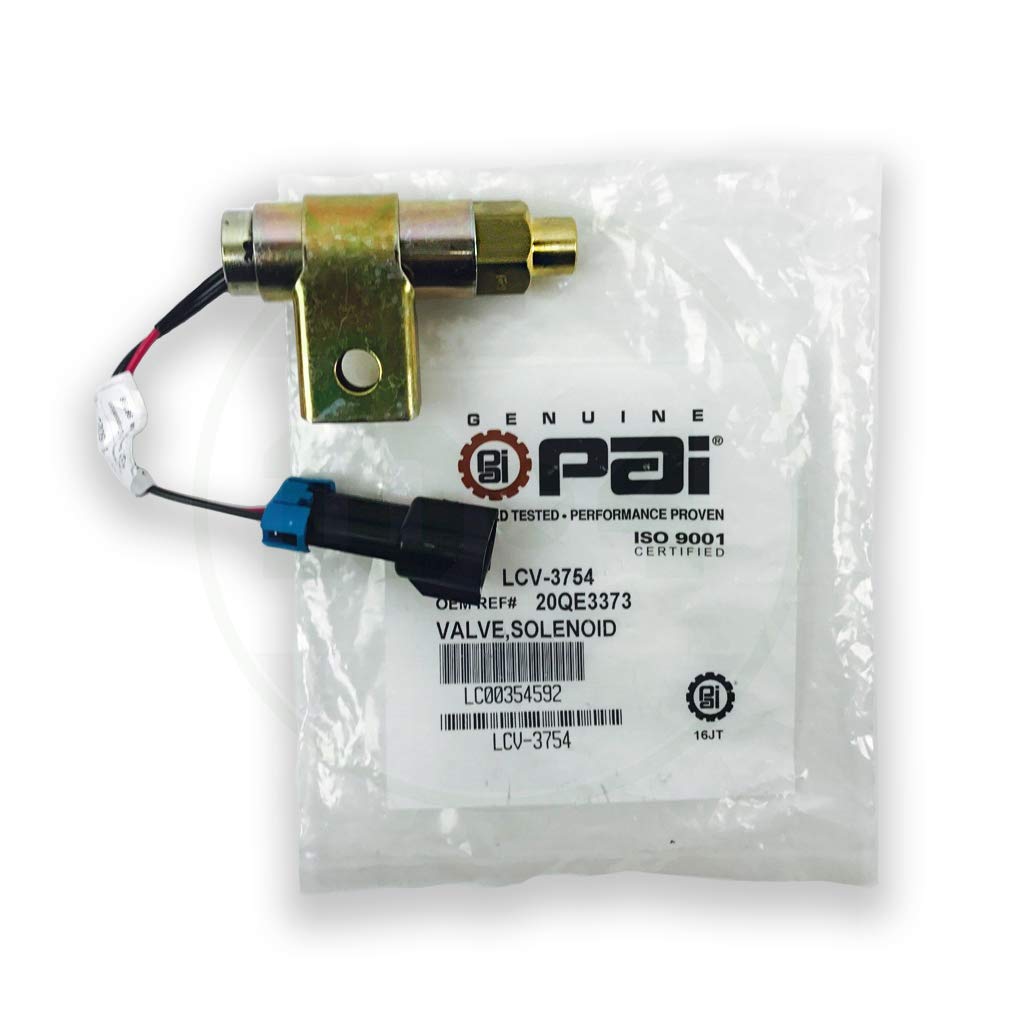 12V Solenoid Fan Clutch for Mack Trucks - Horton Normally Open Exhaust Valve (1/8In PT) - Compatible with MACK #20QE3373 | LCV-3754 Replacement Part - Heavy Duty Truck Cooling System Component