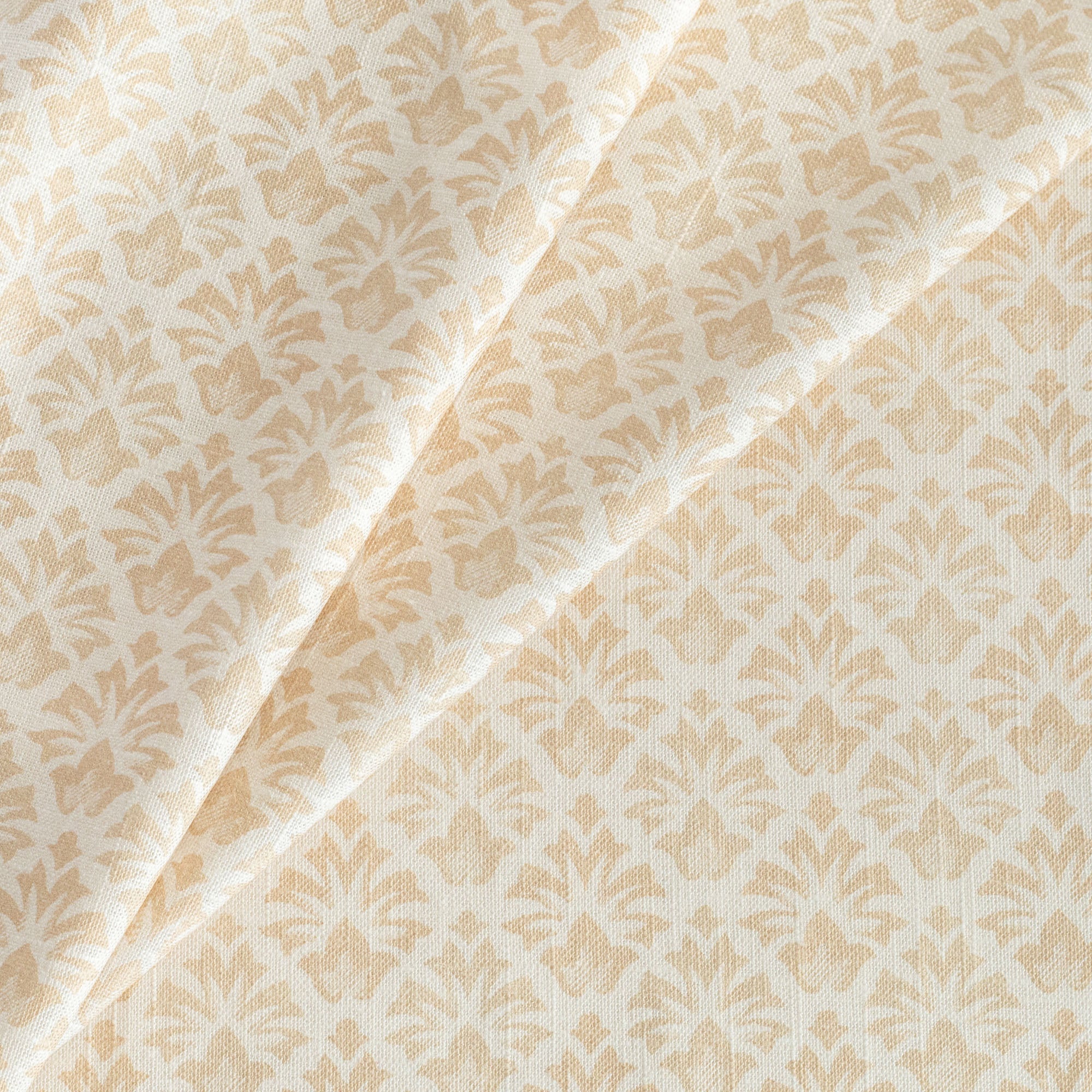 Premium Calli Fabric - Soft & Durable Ochre Textile for Home Decor, Upholstery & DIY Crafts | Perfect for Curtains, Pillows & Sewing Projects