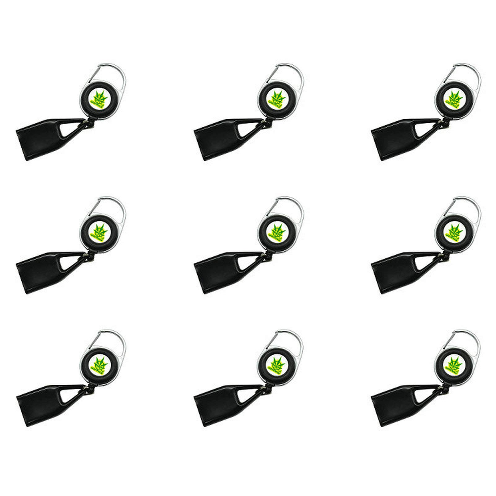 Retractable Lighter Keychain with Safe Clip - for Camping & Outdoor