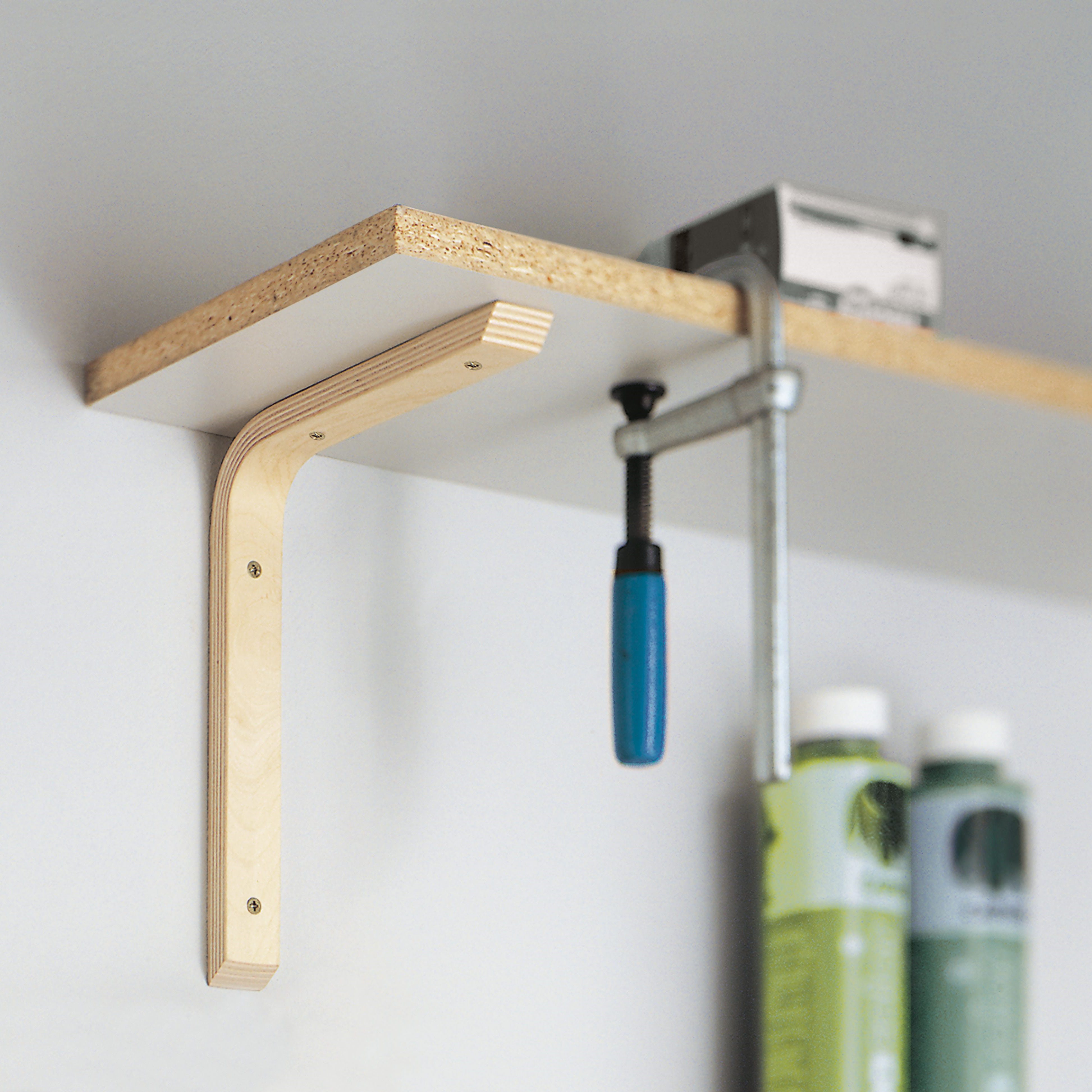 THOR Shelf Bracket - Heavy Duty Metal Brackets for Floating Shelves, Wall Mounted Shelving - Perfect for Home Organization, Garage Storage & DIY Projects