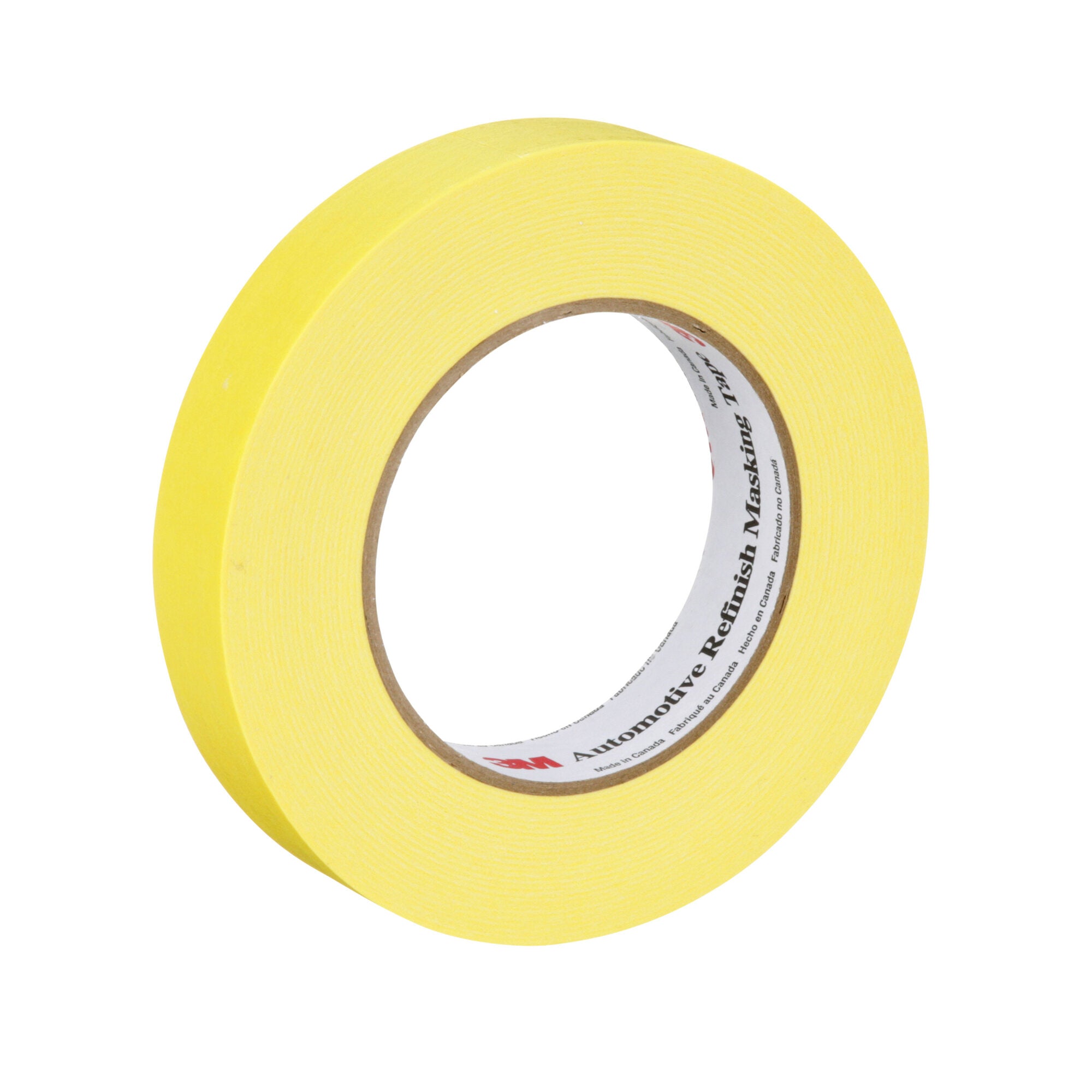 3M Automotive Refinish Masking Tape 06653 - 24mm x 55m High Temperature Resistant Painters Tape for Car Bodywork & DIY Projects - Perfect for Auto Painting, Detailing & Home Improvement