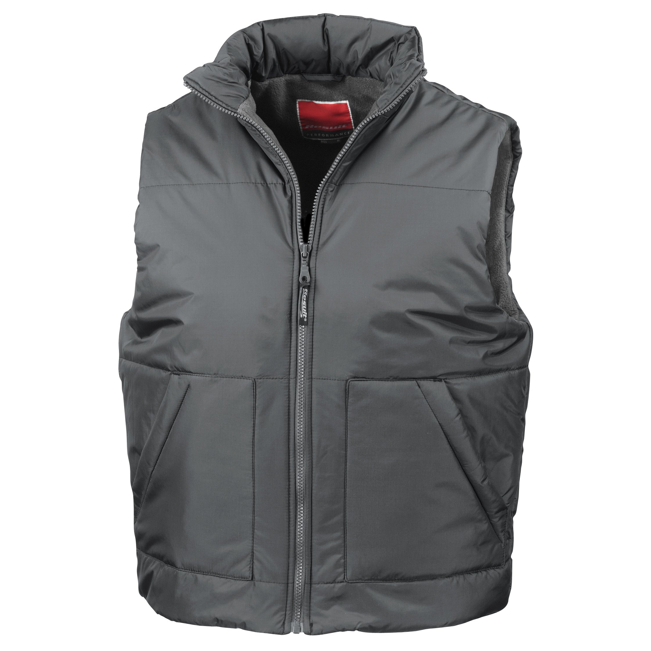 Women's Fleece Lined Body Warmer Vest - Waterproof Windproof Thermal Padded Jacket for Outdoor Hiking, Camping & Winter Sports