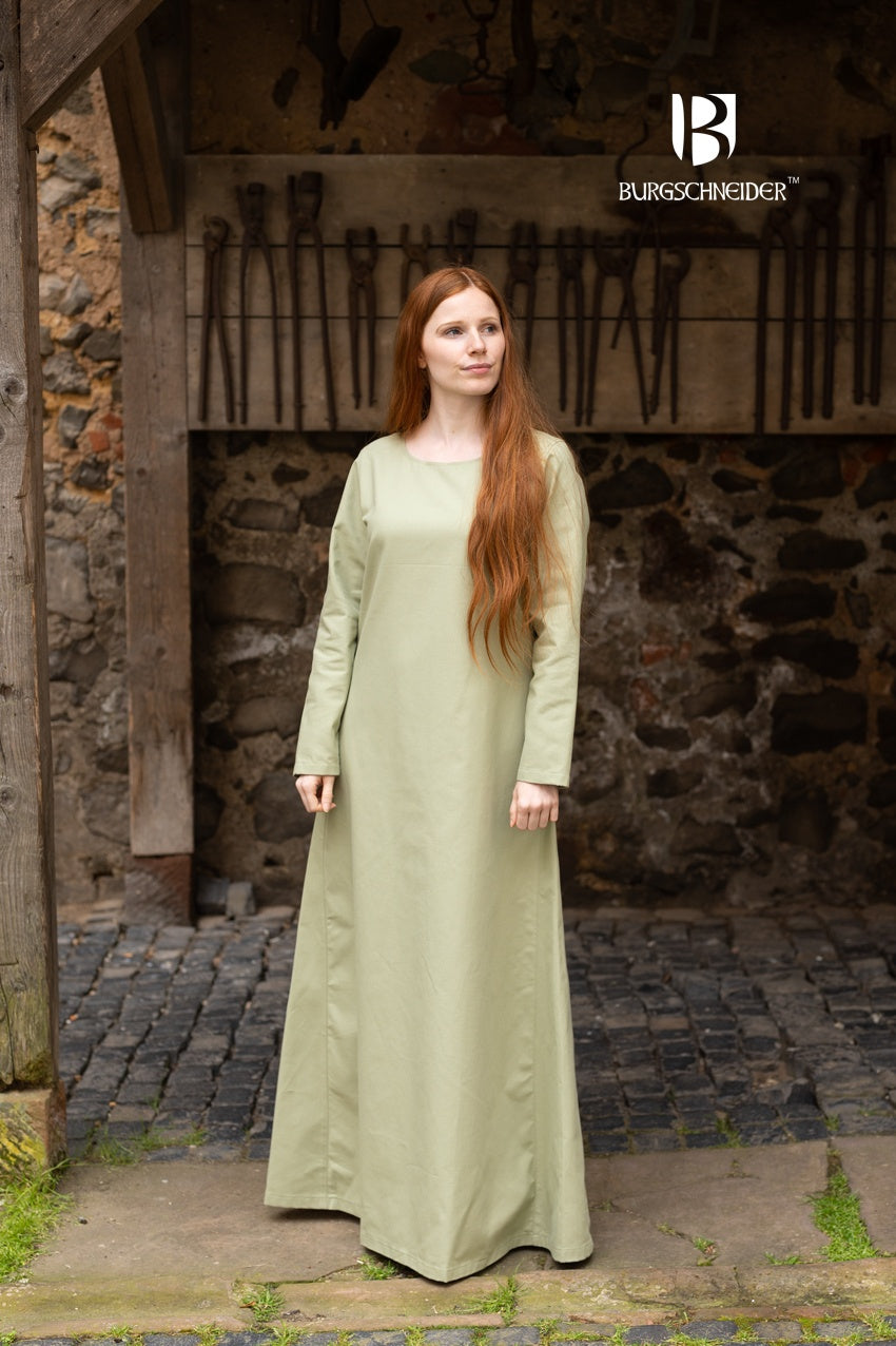 Freya Spring Green Slip Dress - Elegant & Comfortable Underdress for Women | Perfect for Layering, Formal Occasions, and Everyday Wear