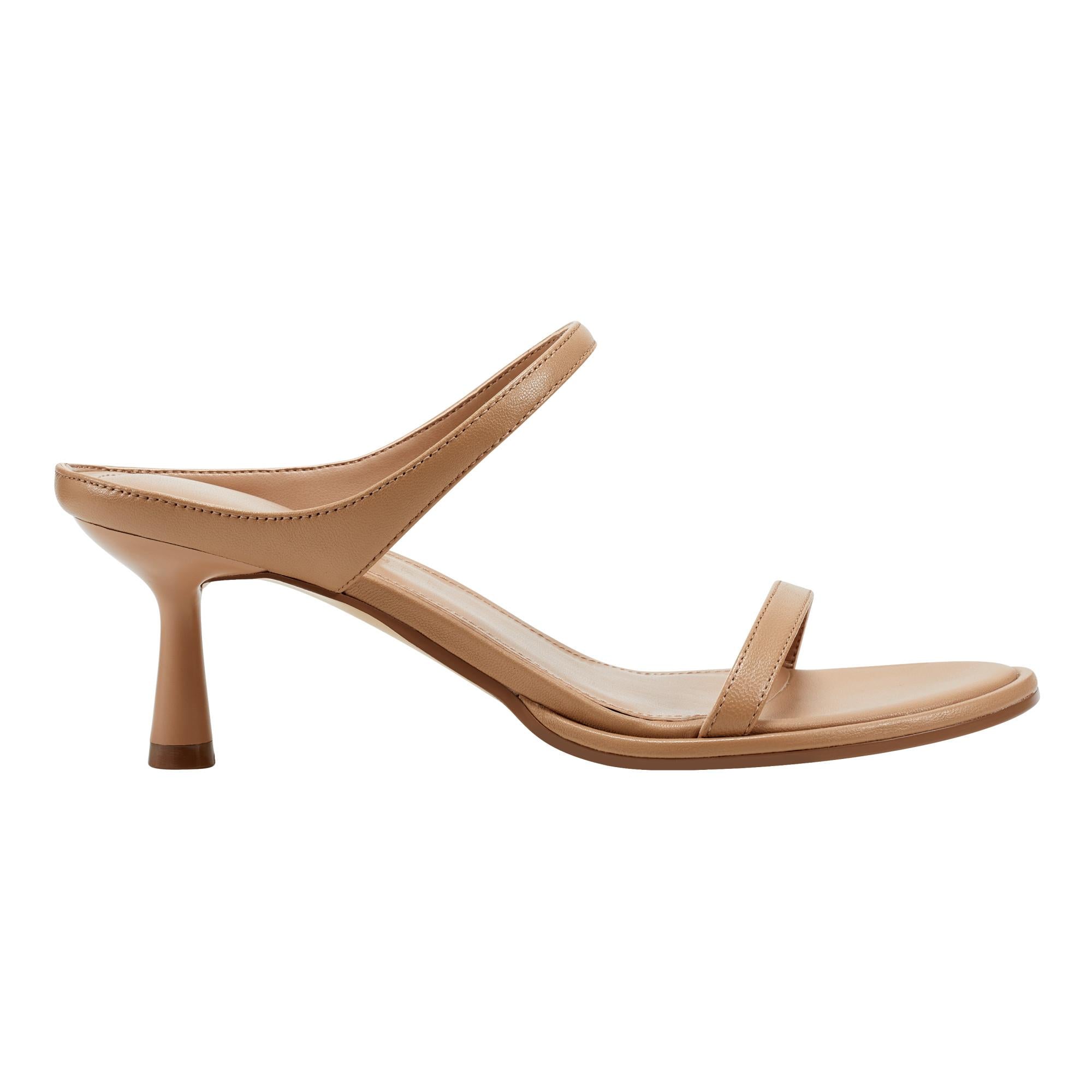Marc Fisher Ltd Women's Alonde Ankle Boots in Light Tan - Genuine Nappa Leather, Comfortable Heels for Work & Casual Wear | Perfect for Office, Date Night & Fall Fashion