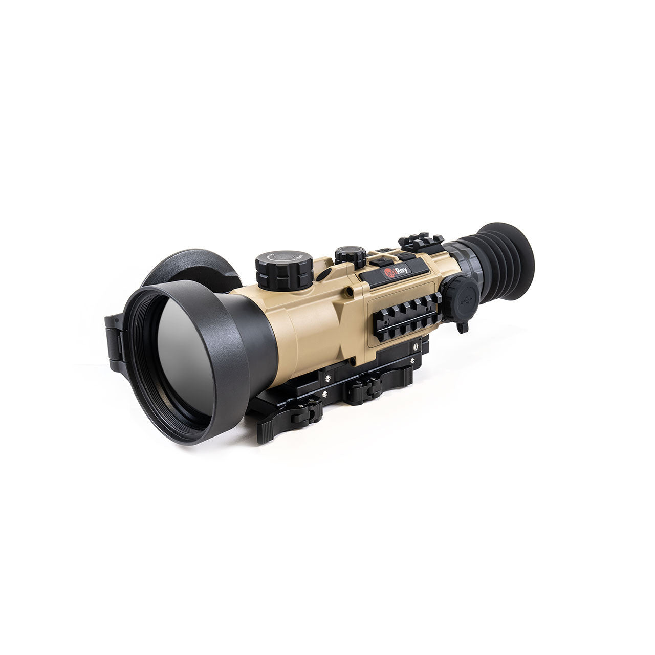 iRay Rico Hybrid 640 4X 75mm Thermal Imaging Monocular - WiFi & Bluetooth Compatible for Hunting, Surveillance & Outdoor Adventures