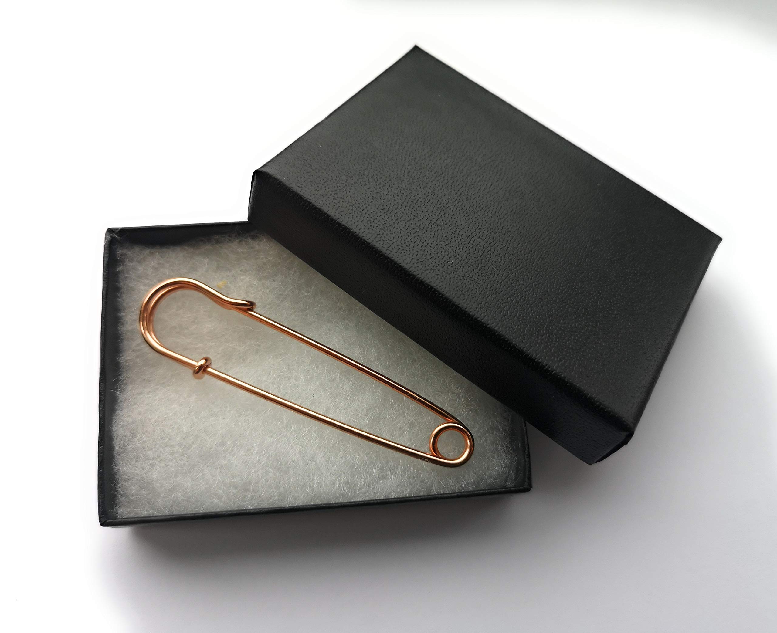 Elegant Rose Gold Stock Pin for Equestrian & Horse Riding - Traditional Style Horse Show Accessory for Riders & Competitions