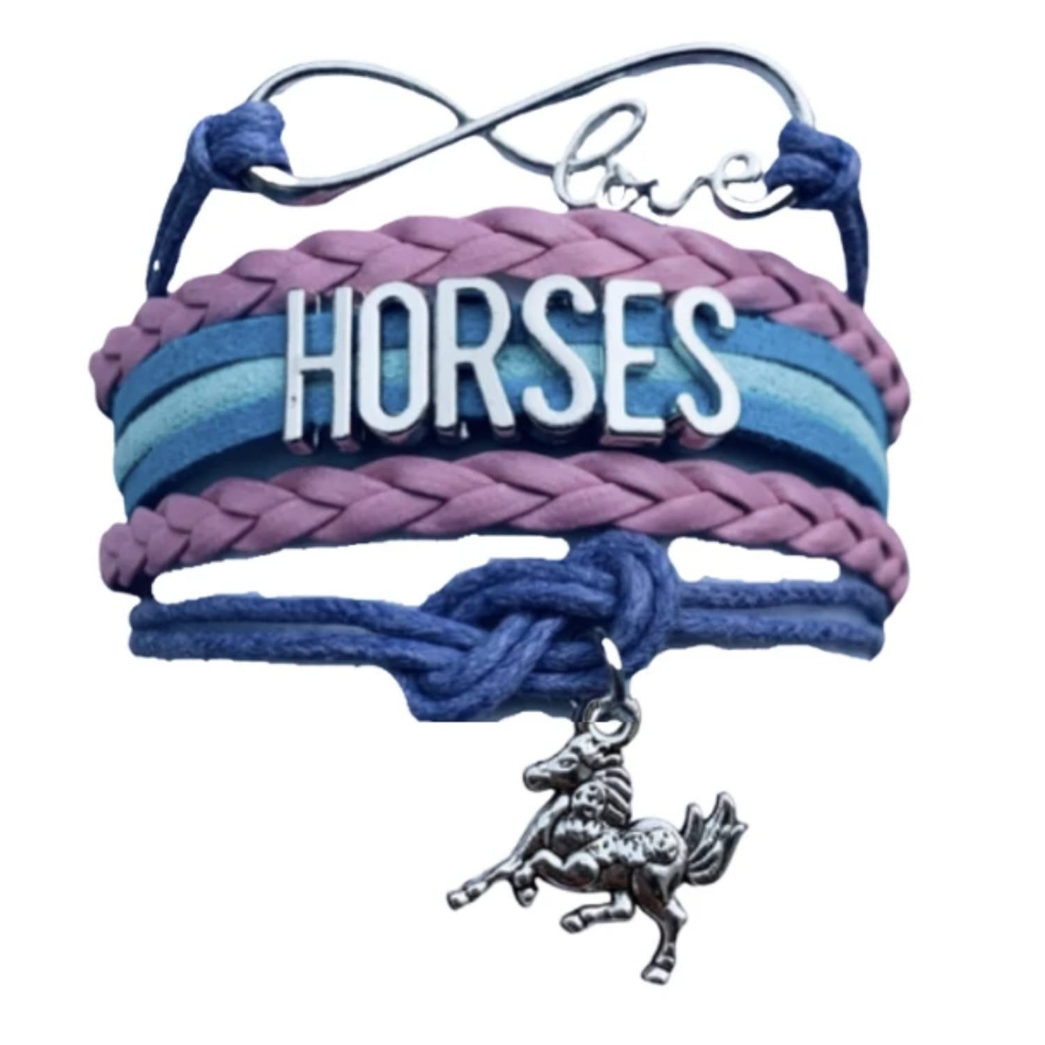 Equestrian Jewelry for Women & Girls - Dainty Horse Charm Bracelet, Perfect Gift for Horse Lovers & Teens | Ideal for Equestrian Events, Birthday Presents & Everyday Wear