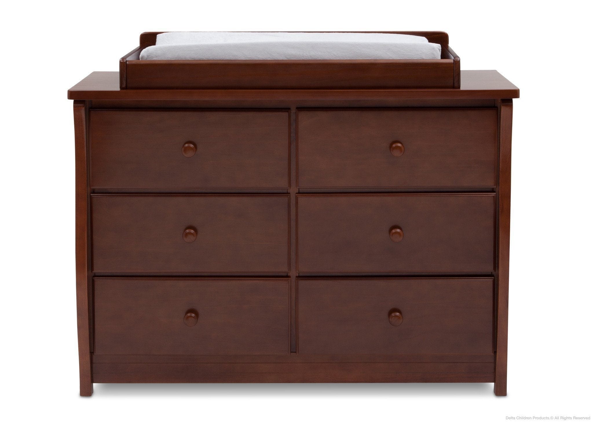 Clermont 6 Drawer Dresser - Modern Wooden Chest of Drawers for Bedroom Storage & Organization | Perfect for Home, Apartment, Dorm Room Decor