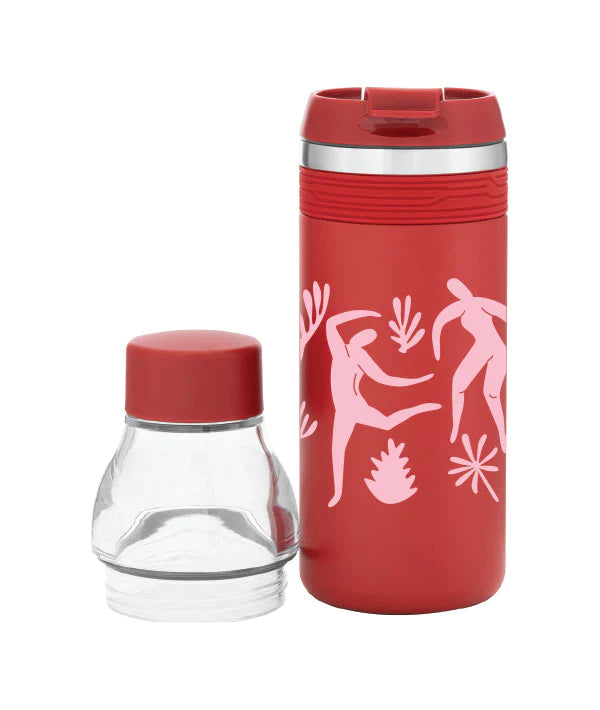 Premium Dance-Themed Insulated Tumbler - 20oz Stainless Steel Water Bottle with Lid & Straw - Perfect for Dancers, Dance Teachers & Studio Gifts - Ideal for Rehearsals, Performances & Dance Classes