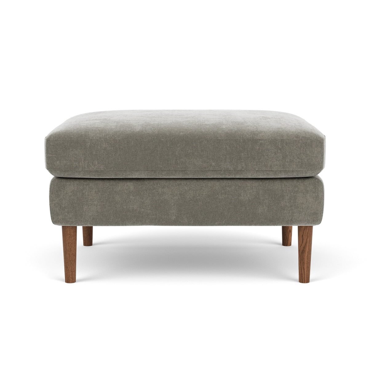 Astha Fabric Ottoman Stool - Soft Round Storage Pouf with Removable Cover for Living Room, Bedroom & Nursery - Perfect for Extra Seating & Home Decor