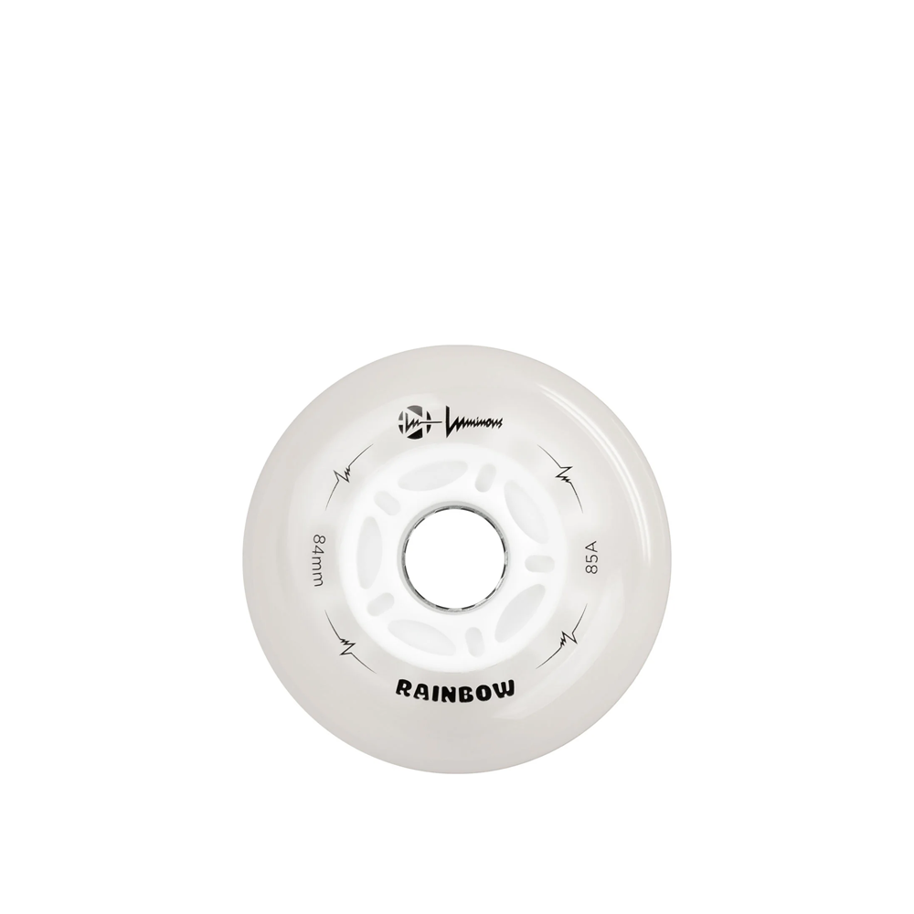 Luminous 84mm/85a Skateboard Wheels (Single) - High-Performance for Smooth Cruising & Street Skating