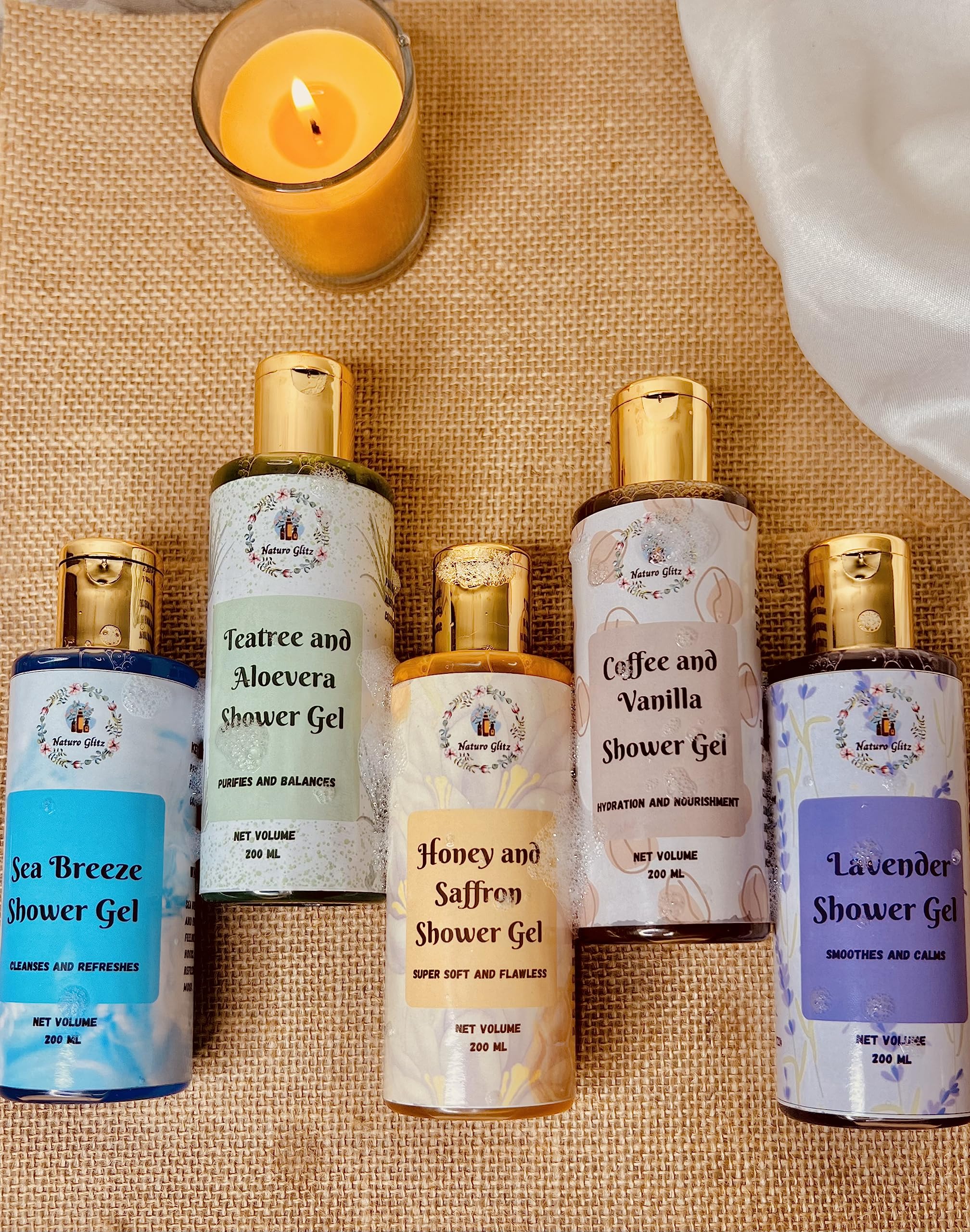 Refreshing Coffee & Vanilla Scented Shower Gel for Men & Women - Hydrating Body Wash for Dry Skin - Perfect for Morning & Evening Showers, Spa Days & Relaxation