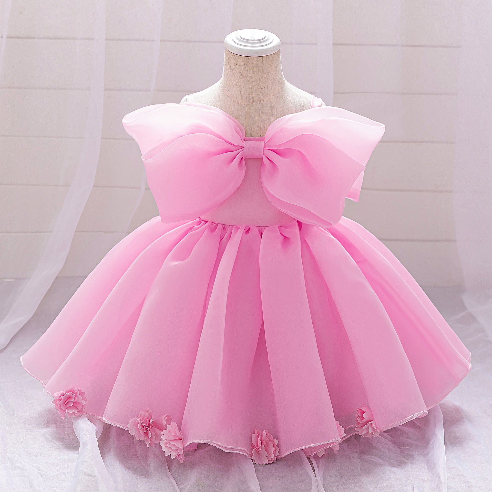 Baby Christening Dress for Girls - Adorable Princess Birthday Gown | Perfect for Baptism, First Communion & Special Occasions