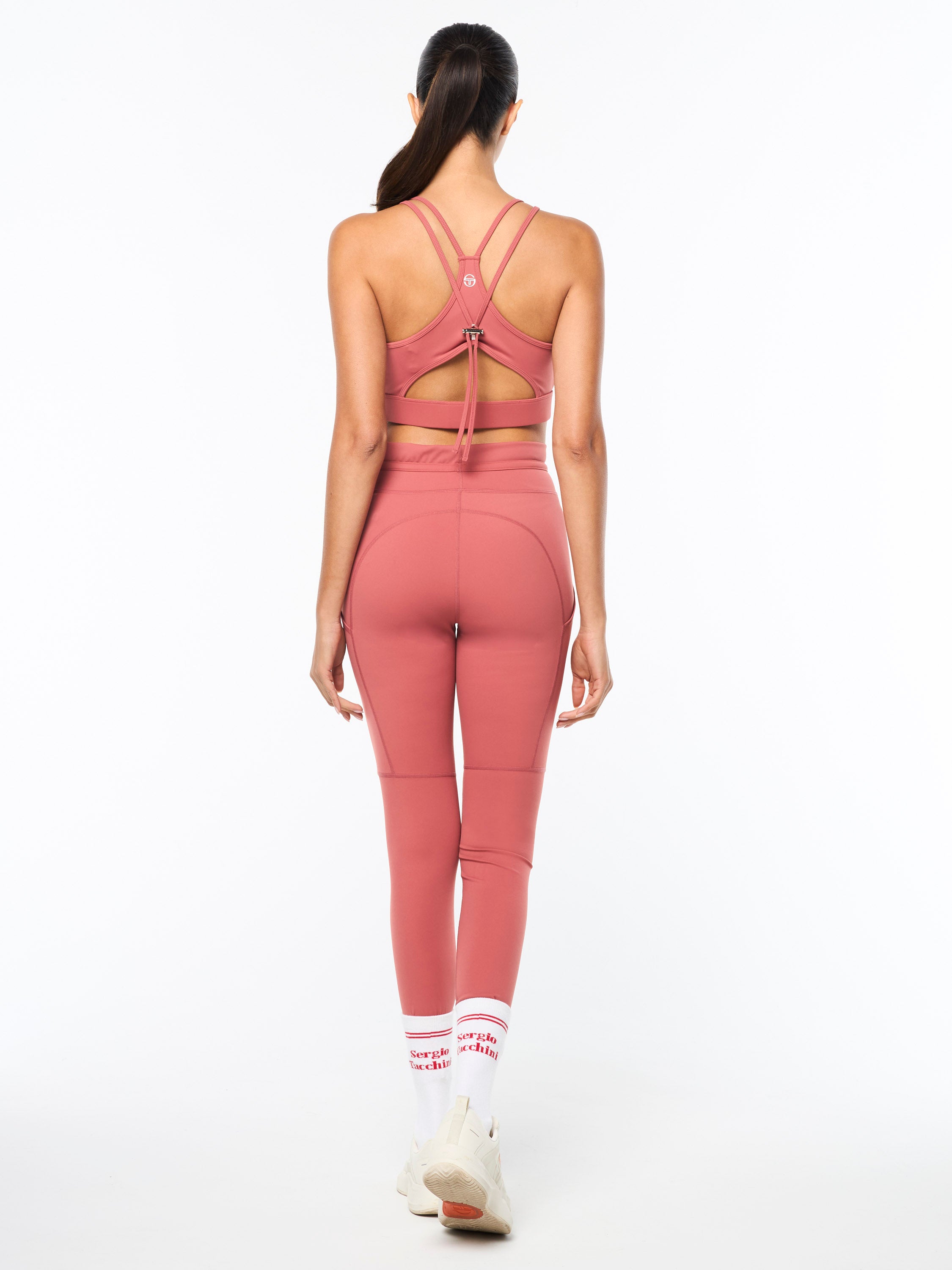Silvia Sports Bra Light Mahogany - High Support Workout Top for Women - Perfect for Yoga, Running & Gym