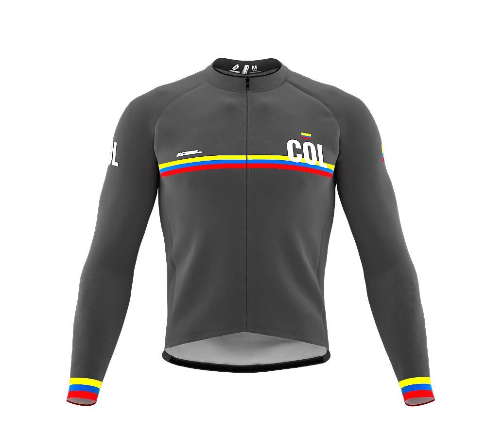 ScudoPro Pro Thermal Long Sleeve Cycling Jersey for Men - Winter Bike Riding, Cold Weather Training & Outdoor Sports Gear