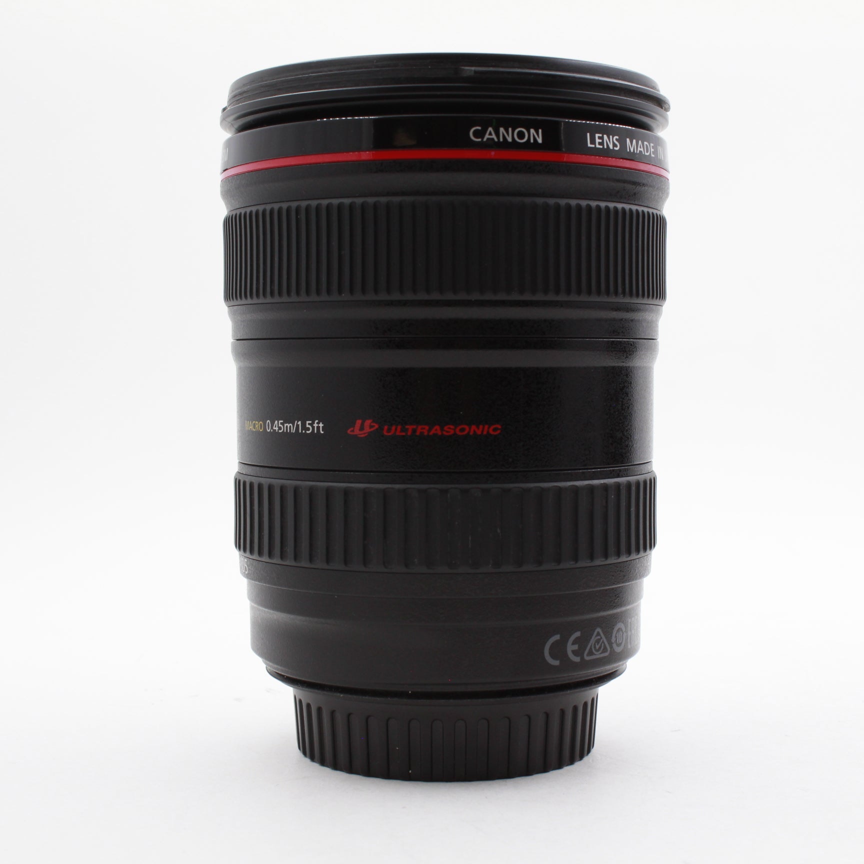 Refurbished Canon EOS 6D Full Frame DSLR Camera with EF 24-105mm f/4L IS USM Lens (Box Included) - Perfect for Professional Photography & Travel Videography