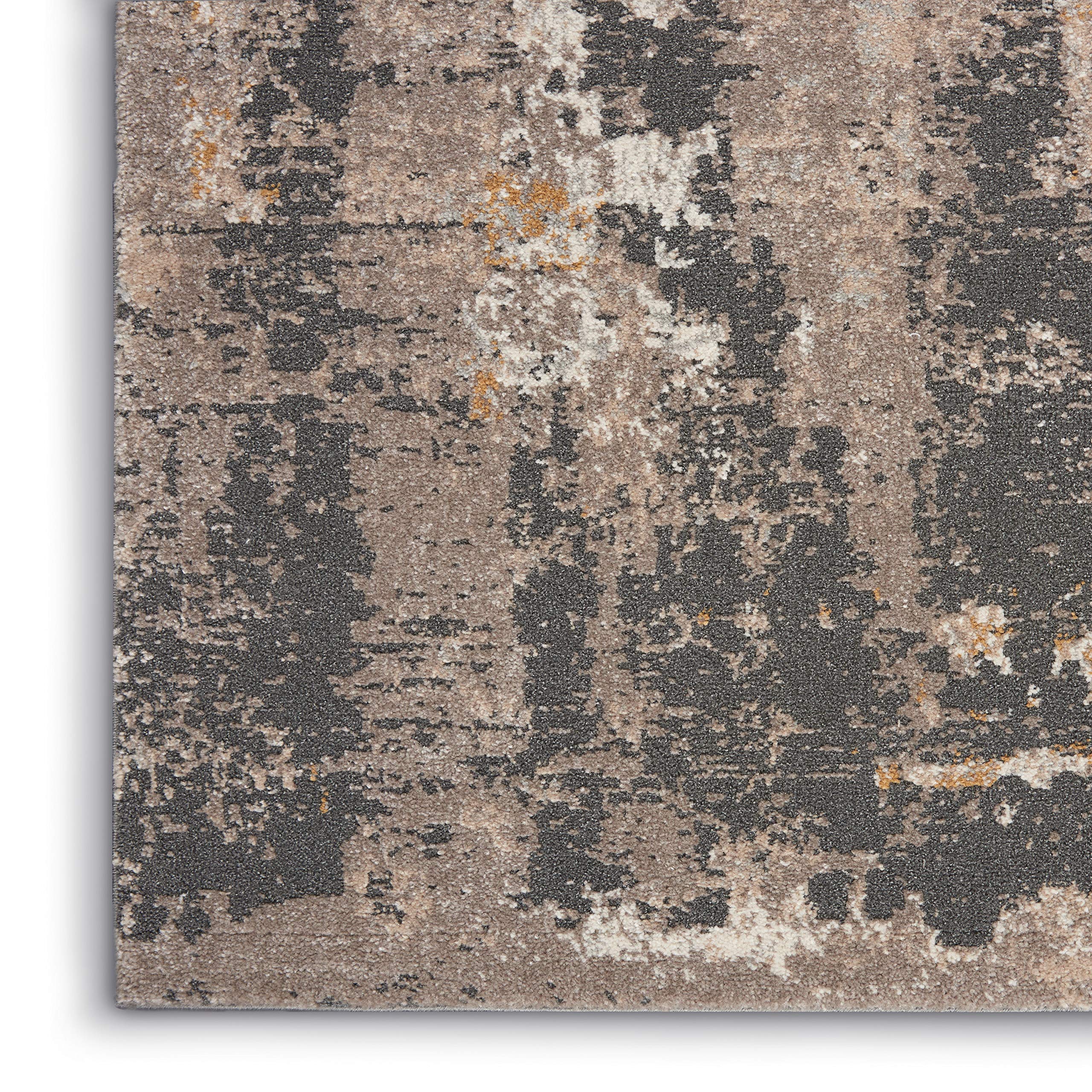 Nourison Ludlow Modern Cream Grey 5'3