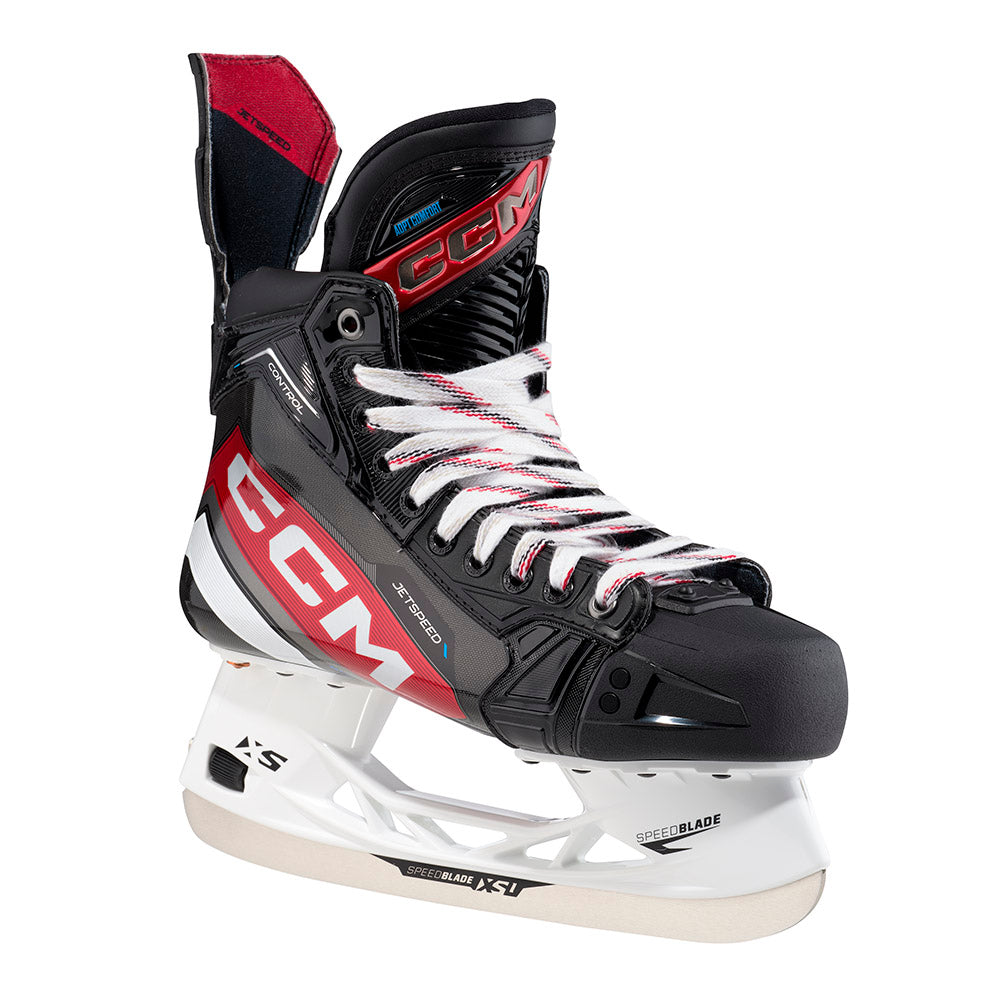 CCM Jetspeed Control 2023 Senior Ice Hockey Skates - Professional Performance Skates for Men & Women - Perfect for Competitive Play & Training on Ice Rinks