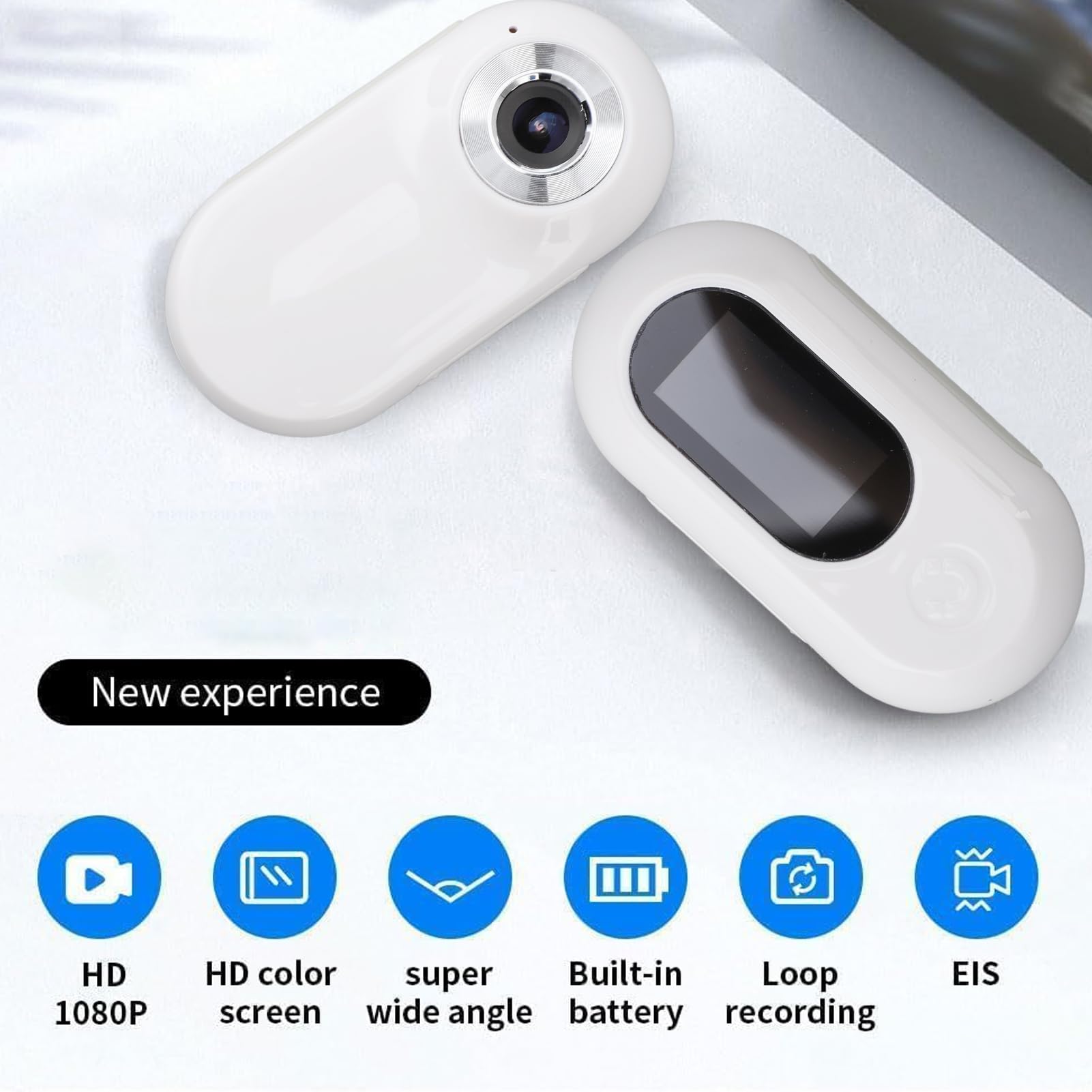 HD Pet Collar Camera 1080P for Dogs & Cats - Indoor/Outdoor Adventures