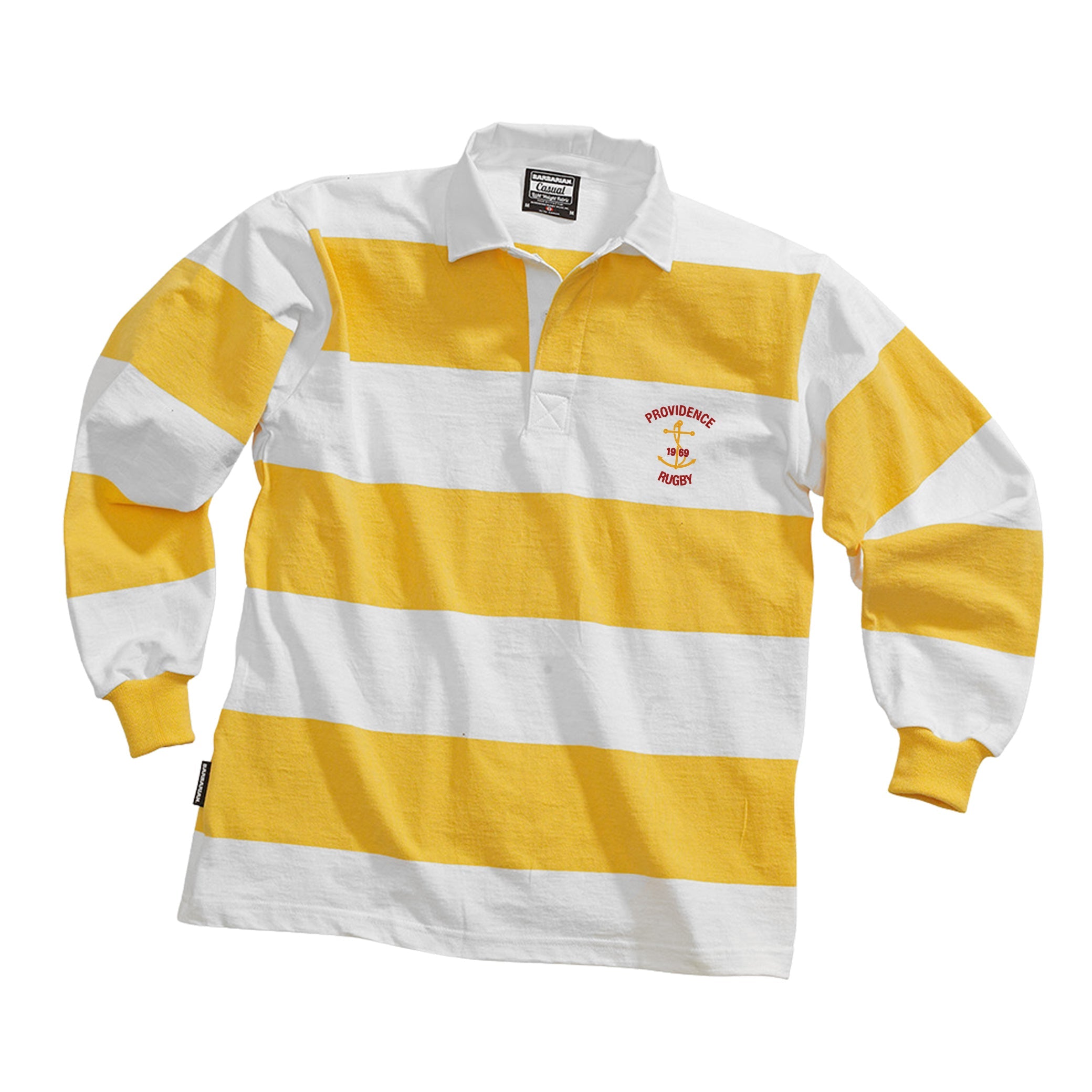 Providence RFC Casual Weight Stripe Jersey - Comfortable Rugby Shirt for Men & Women - Perfect for Training, Matches and Everyday Wear