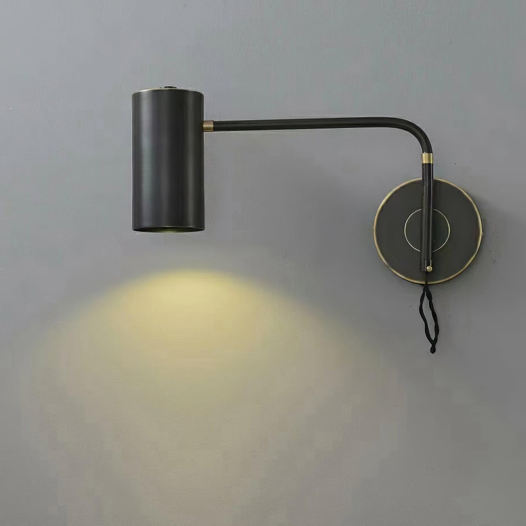 Envoy Swing Sconce Wall Light - Adjustable Arm Wall Lamp for Bedroom, Living Room & Hallway - Modern Indoor Lighting Fixture