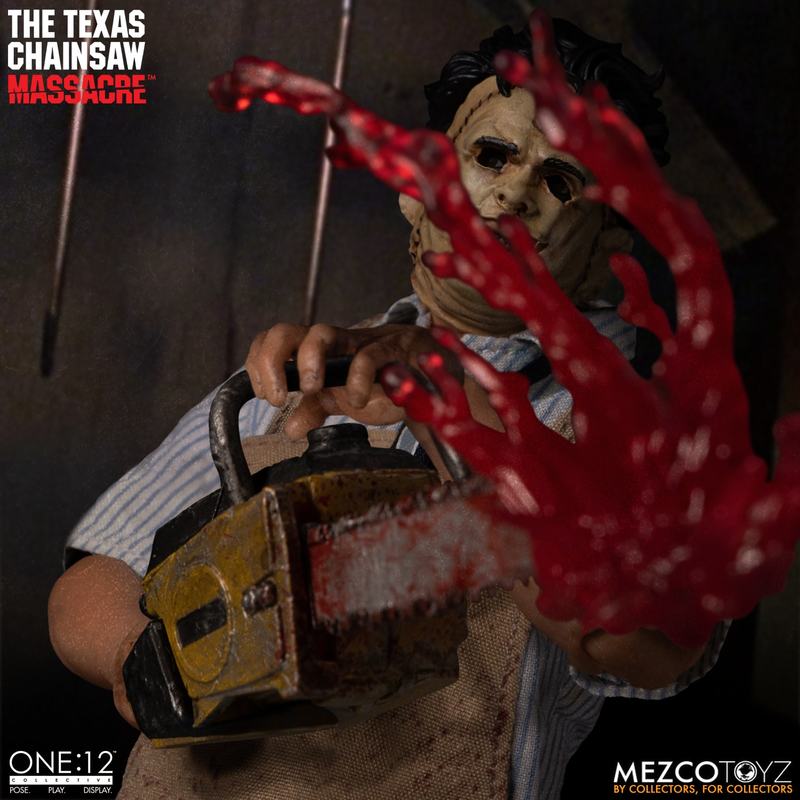 The Texas Chainsaw Massacre (1974) Leatherface Deluxe Edition One:12 Scale Action Figure - Horror Movie Collectible for Display & Fan Collections