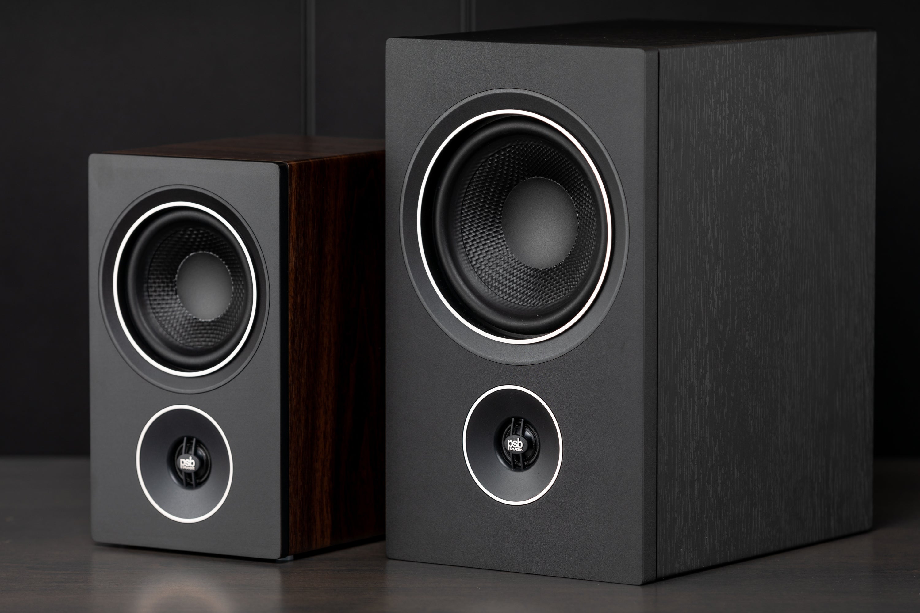 PSB Alpha P3/P5 Compact Bookshelf Speakers - High Fidelity Audio for Home Theater & Music Listening | Perfect for Small Spaces & Desktop Setups