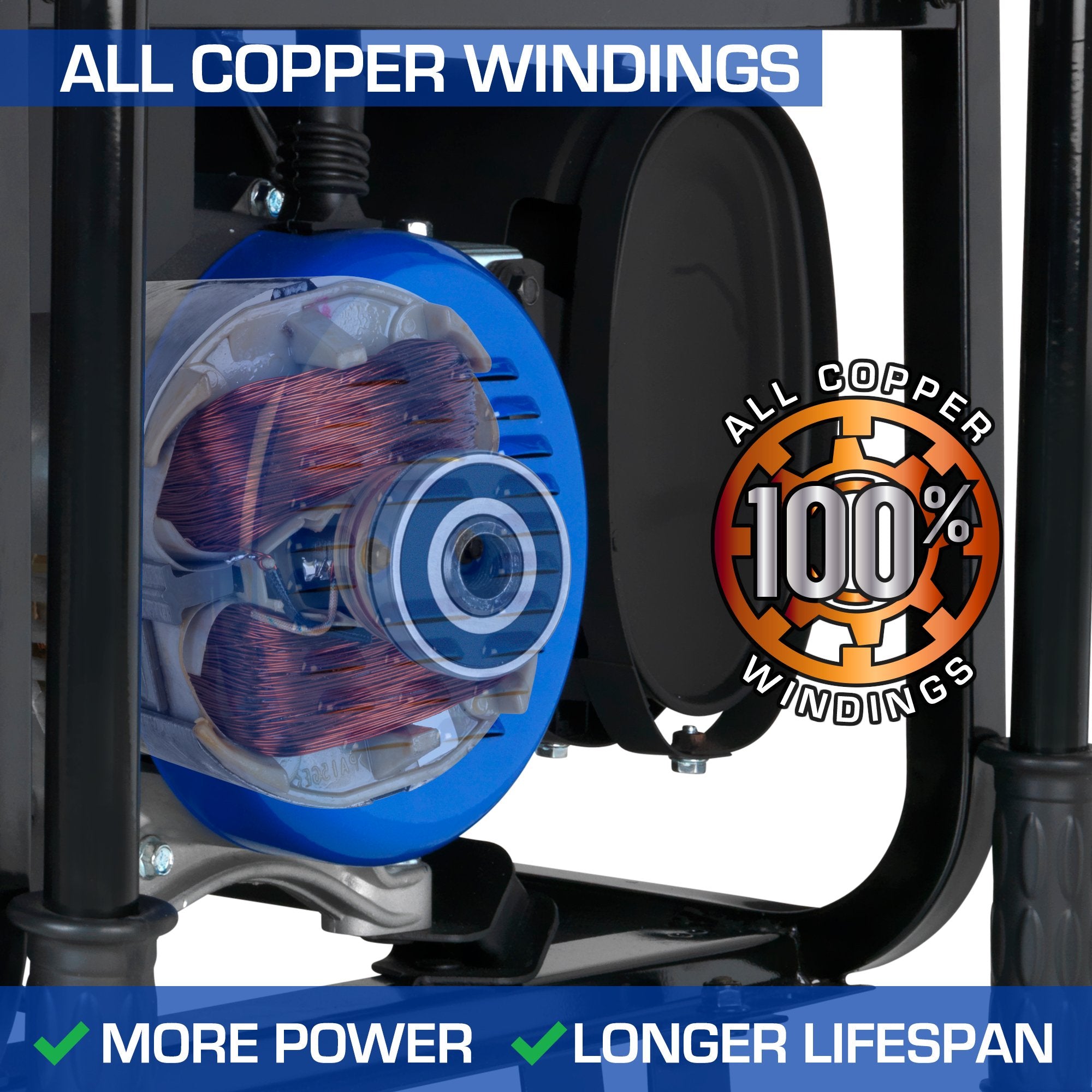 DuroMax XP15000E 15000W Dual Fuel Portable Generator with Electric Start - Ideal for Home Backup Power, Camping & Emergency Use