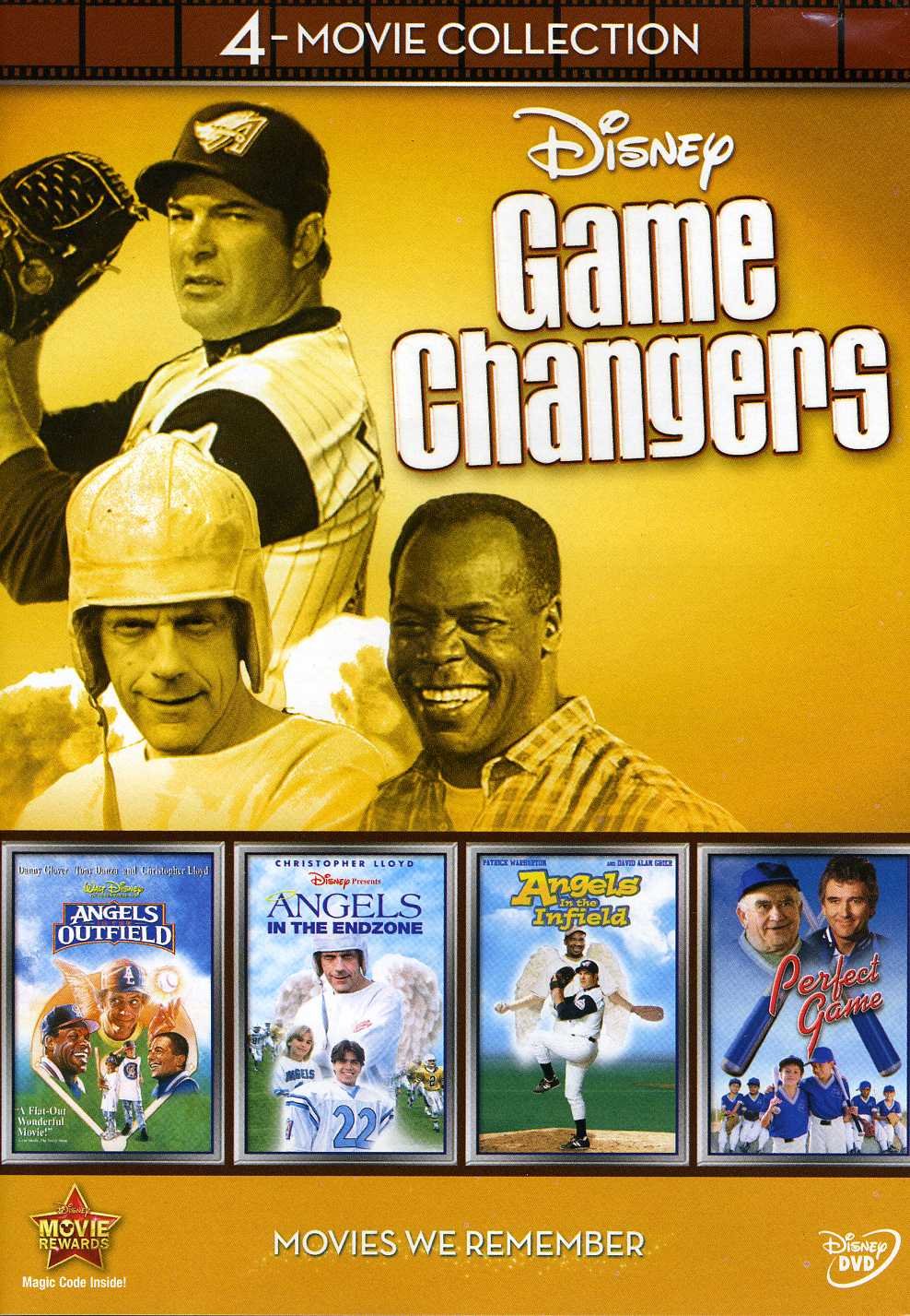 Disney's Angels Collection: Angels in the Outfield, Infield, Endzone & Perfect Game - Family-Friendly Sports Movies for Kids and Teens