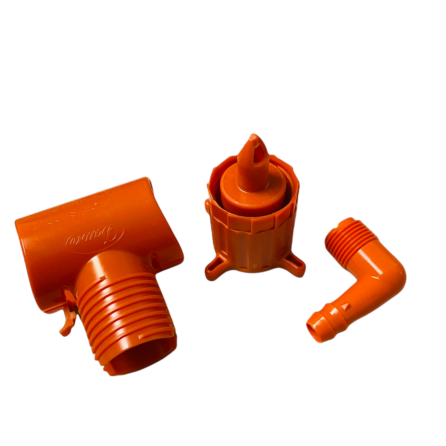 Dawn KwikTap Poly Saddle Tee x Swing Elbow - High-Quality Plumbing Fittings for Easy Water Line Connections (Ideal for Residential & Commercial Plumbing Installations)