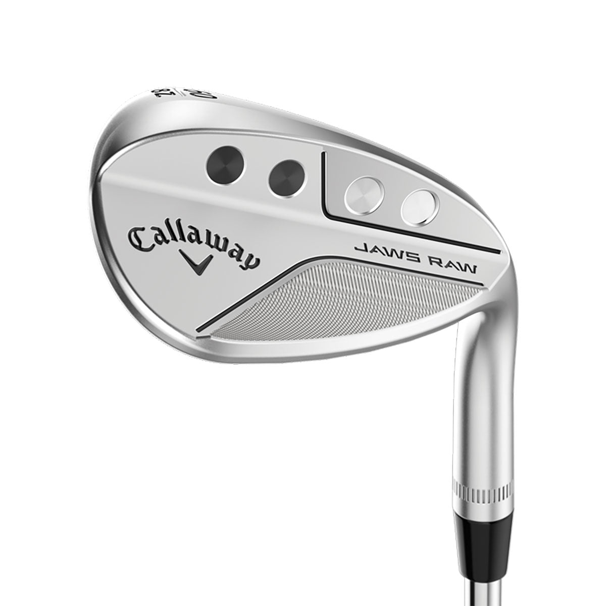 Callaway Jaws Raw Chrome Left Hand Men's Golf Wedge - High Spin & Precision for Short Game | Perfect for Approach Shots, Chipping & Bunker Play