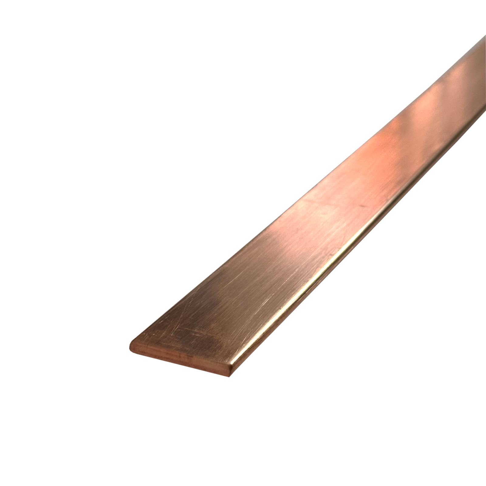 High Purity C110 Copper Flat Bar 3mm x 20mm x 1000mm - 99% Pure T2 Copper Bus Bar for Electrical Conductors, Grounding, and DIY Projects - Perfect for Electrical Panels, Solar Systems, and Metal Fabrication