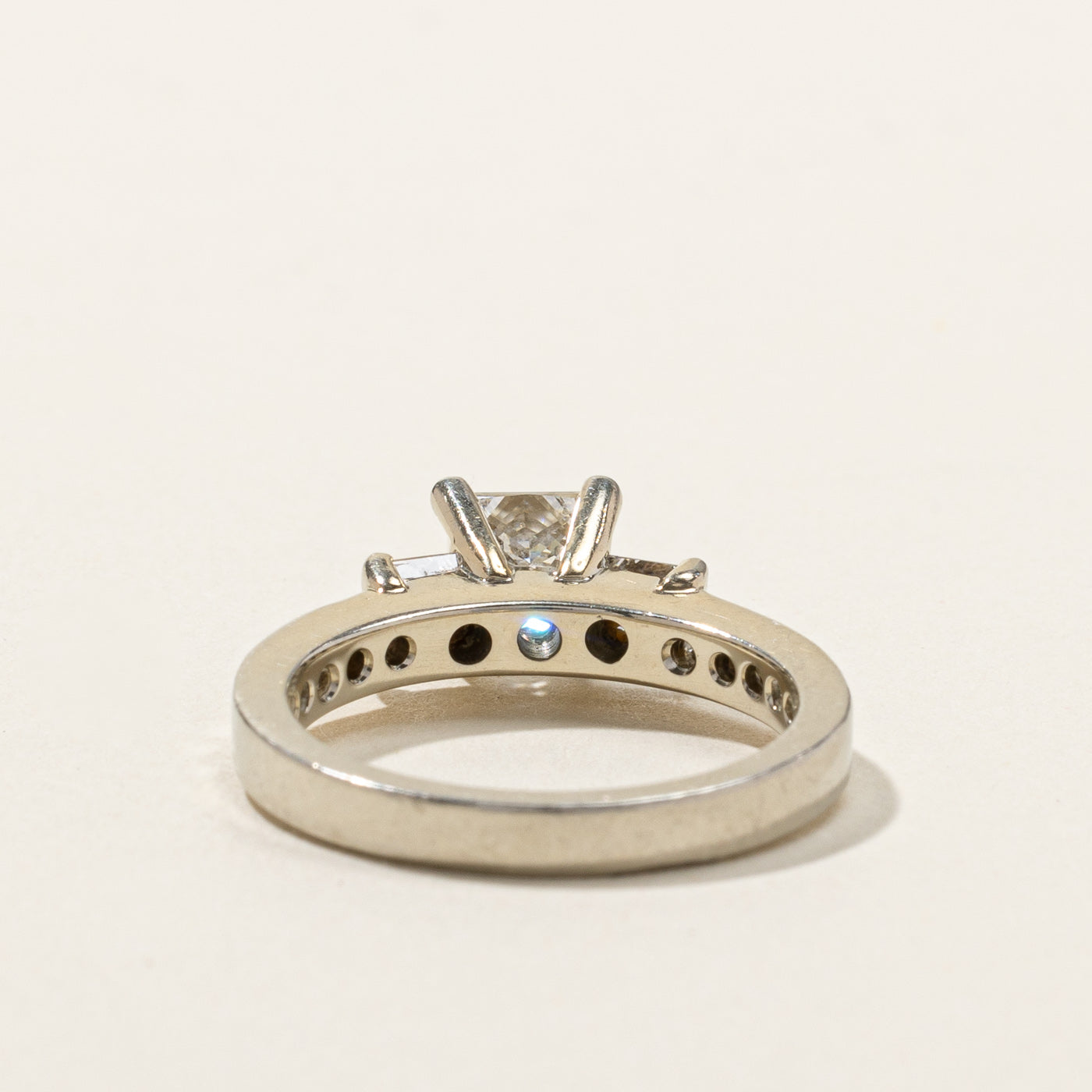 2.10ctw Princess Cut Diamond Engagement Ring - SI1 Clarity, Size 6.5 - Perfect for Proposals, Anniversaries & Romantic Occasions
