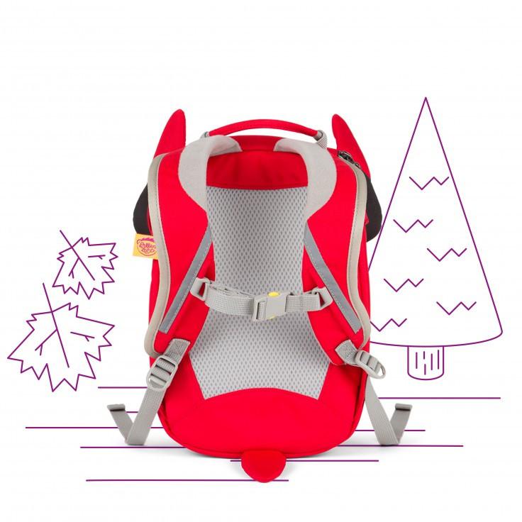Affenzahn Small Frida Fox Backpack for Kids - Lightweight & Waterproof School Bag for Boys & Girls - Perfect for Preschool, Daycare & Outdoor Adventures