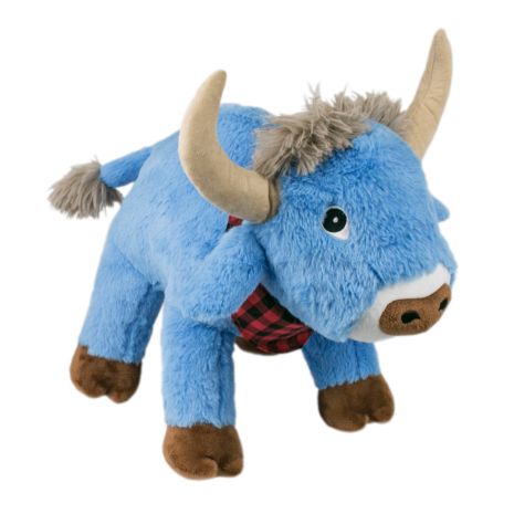 Soft Plush Blue Ox Stuffed Animal Toy - Cute & Huggable for Kids, Perfect for Nursery Decor, Gifts & Cuddling