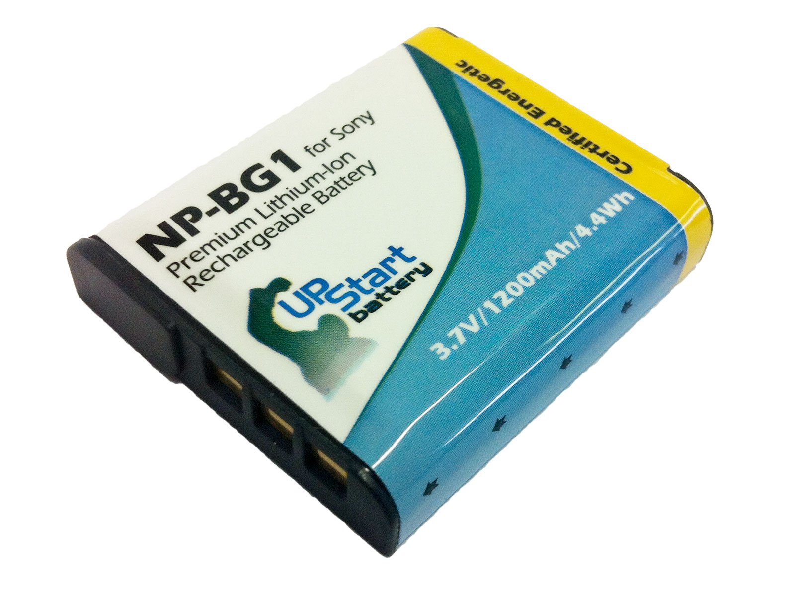 2 Pack Sony NP-BG1 Replacement Battery & Charger with Car & EU Adapters - 1200mAh 3.5V Li-ion for Sony Digital Cameras - Perfect for Travel, Vlogging & Outdoor Photography
