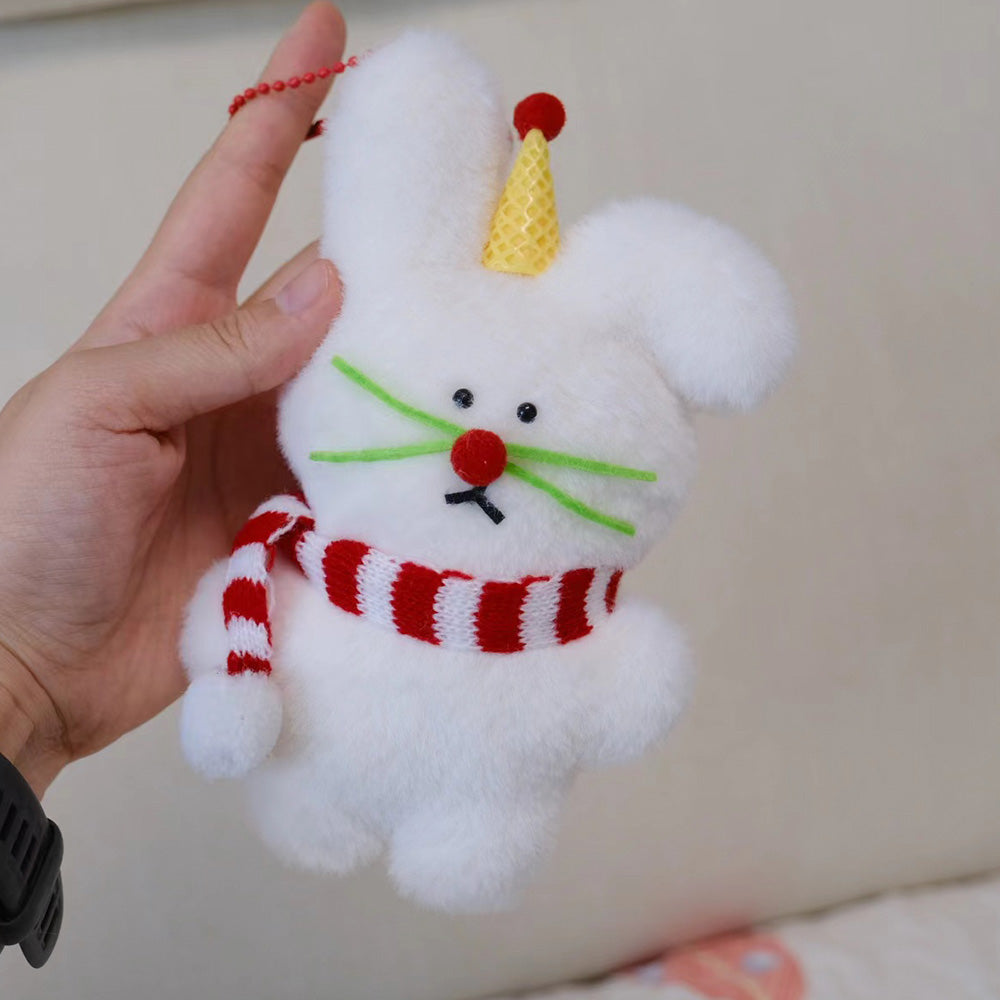 ArtistsNinigogo 100% Handmade Plush Pendant - Adorable Animal Series Keychain | Perfect Gift for Kids, Teens & Animal Lovers | Great for Backpacks, Purses & Keychains