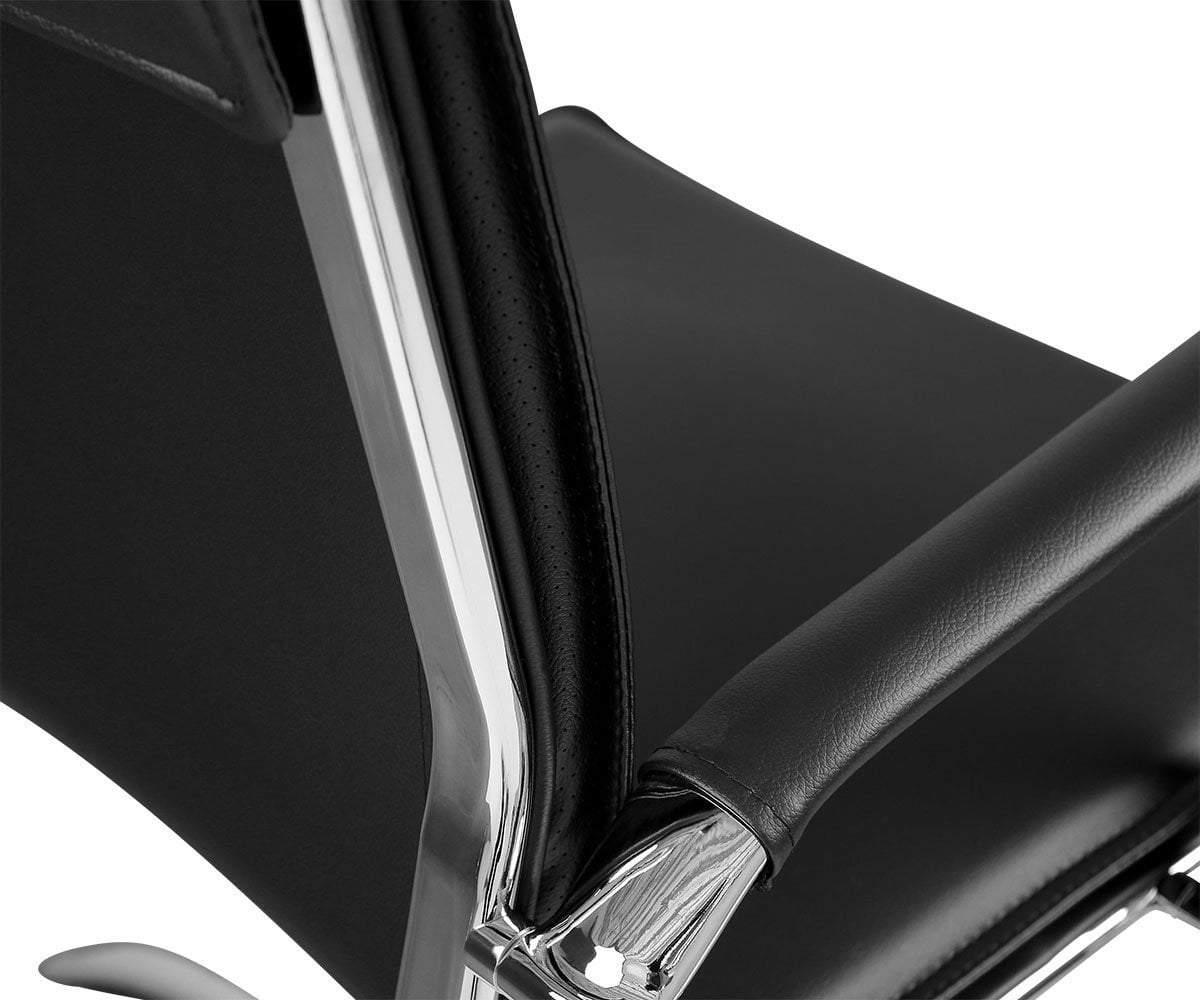 Ergonomic Brock Low Back Office Chair with Lumbar Support - Comfortable Mesh Desk Chair for Home & Office Workspaces