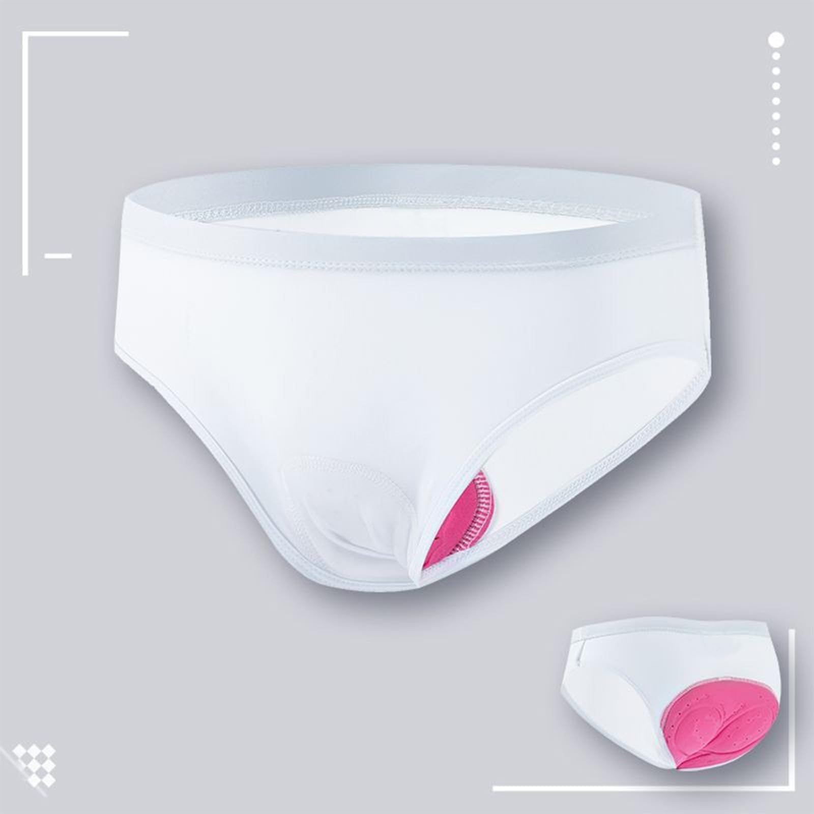 Breathable Women's Cycling Underwear with Silicone Hip Pads - Comfortable & Dynamic Bike Shorts for Road & Mountain Biking