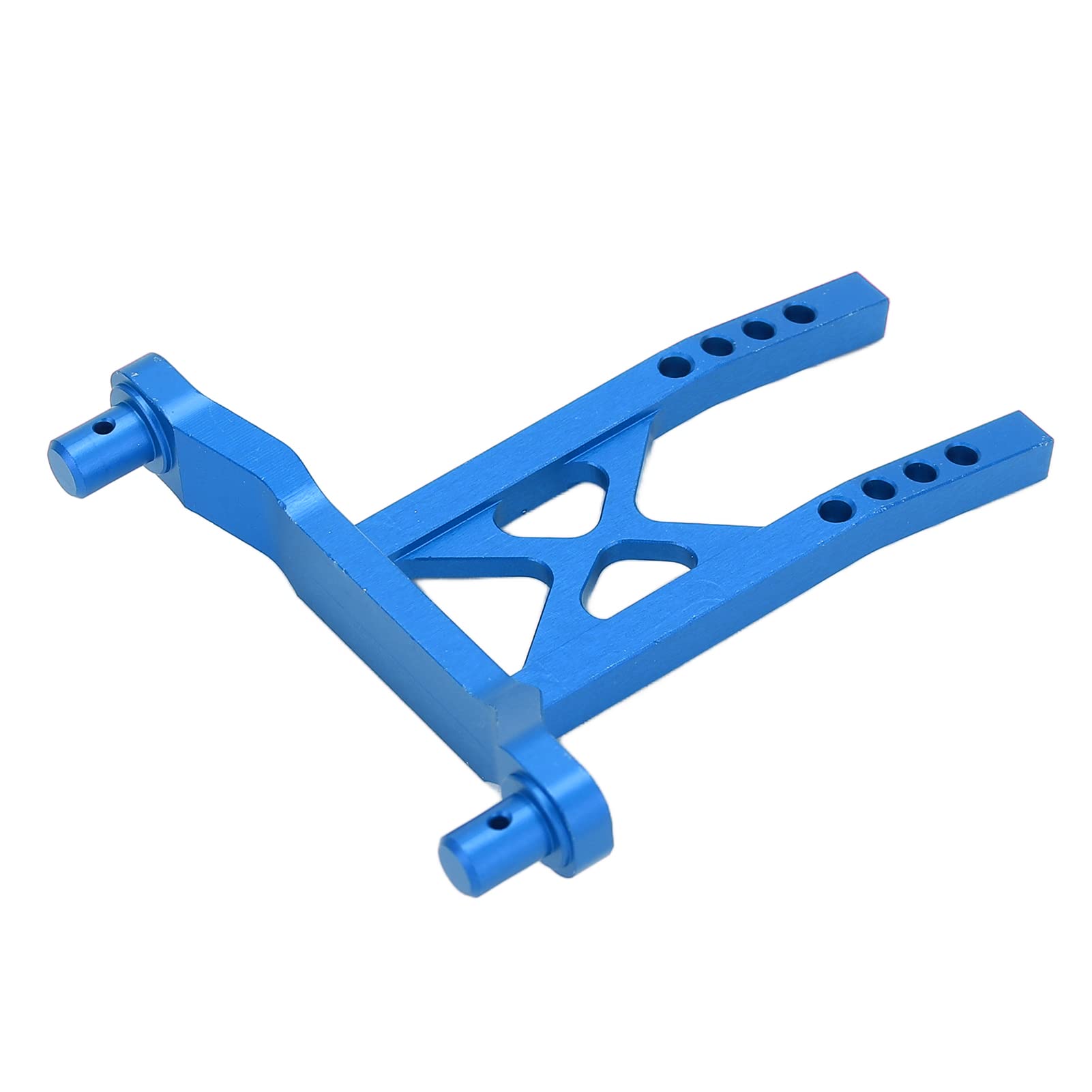 Aluminum Alloy RC Car Mount Support - Adjustable Height 10g Weight Rear Body Post for Teton 1/18 76054-1 RC Vehicle (Blue) | Durable Upgrade Part for Off-Road Racing & Crawler Performance