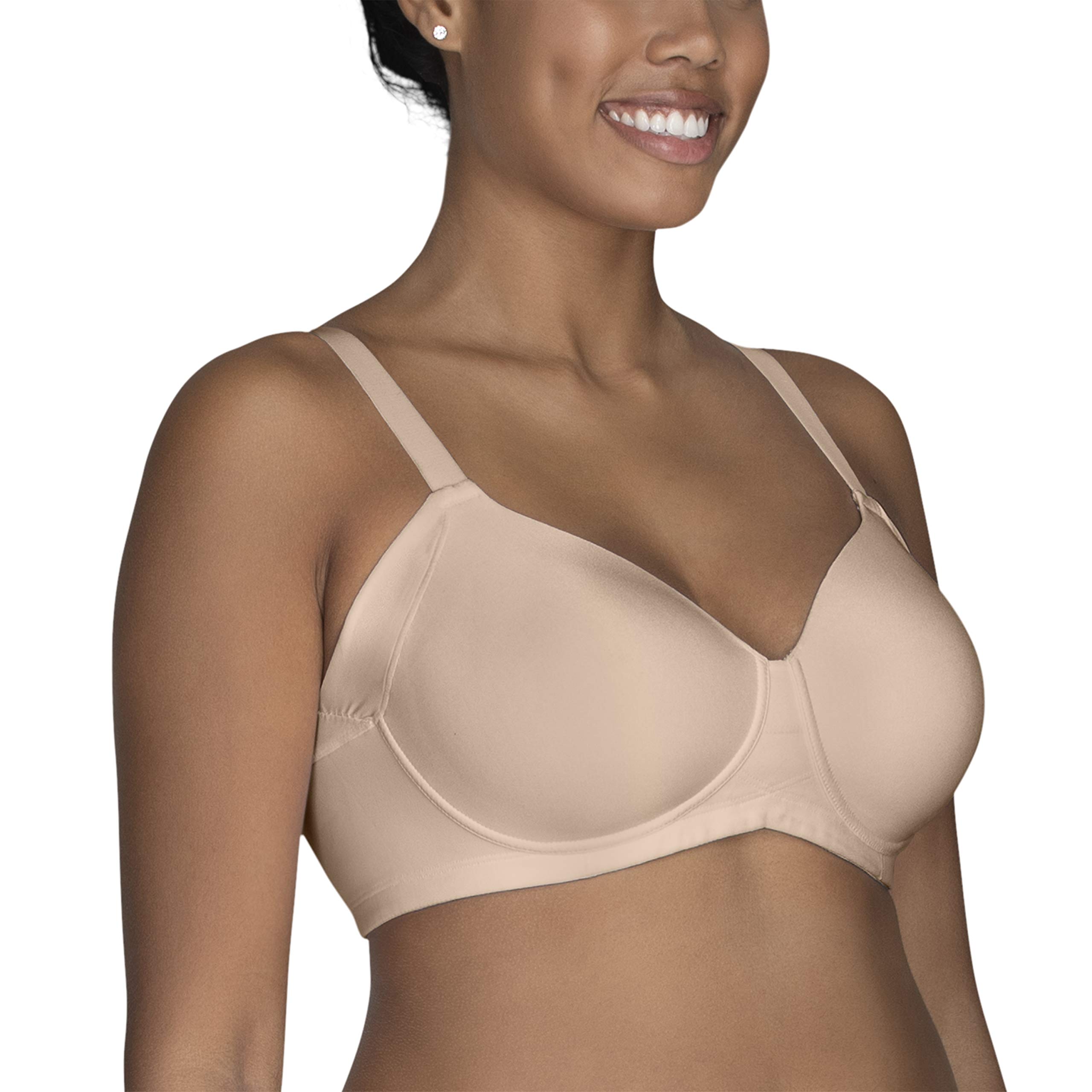Vanity Fair Women's Comfort Back Smoothing Bra - Seamless Underwire Support for All-Day Wear - Perfect for Work, Yoga & Everyday Comfort