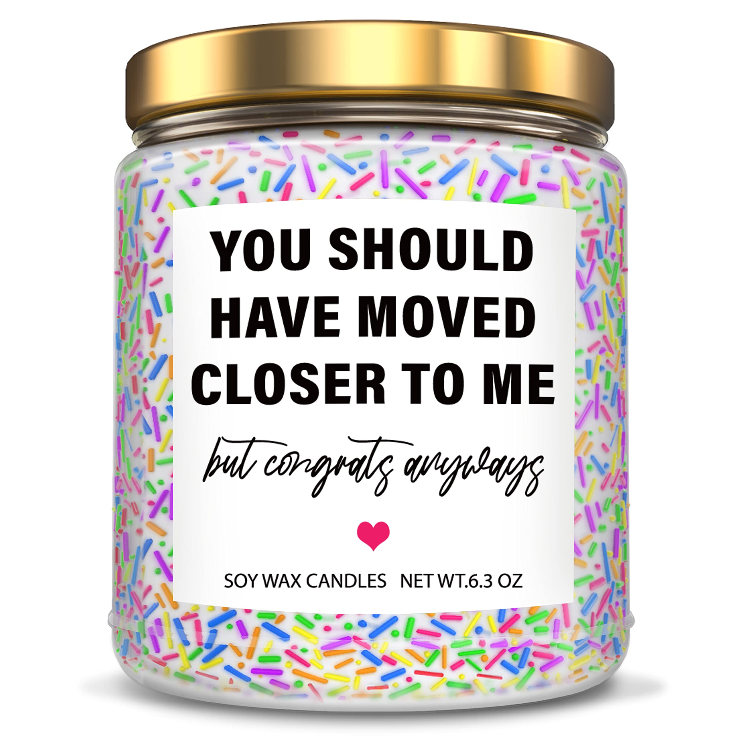 Lavender Scented Candles - Perfect Housewarming Gift for New Homeowners, Friends & Family | Funny Home Decor for Women & Men | Ideal for Relaxation, Aromatherapy & Cozy Home Ambiance