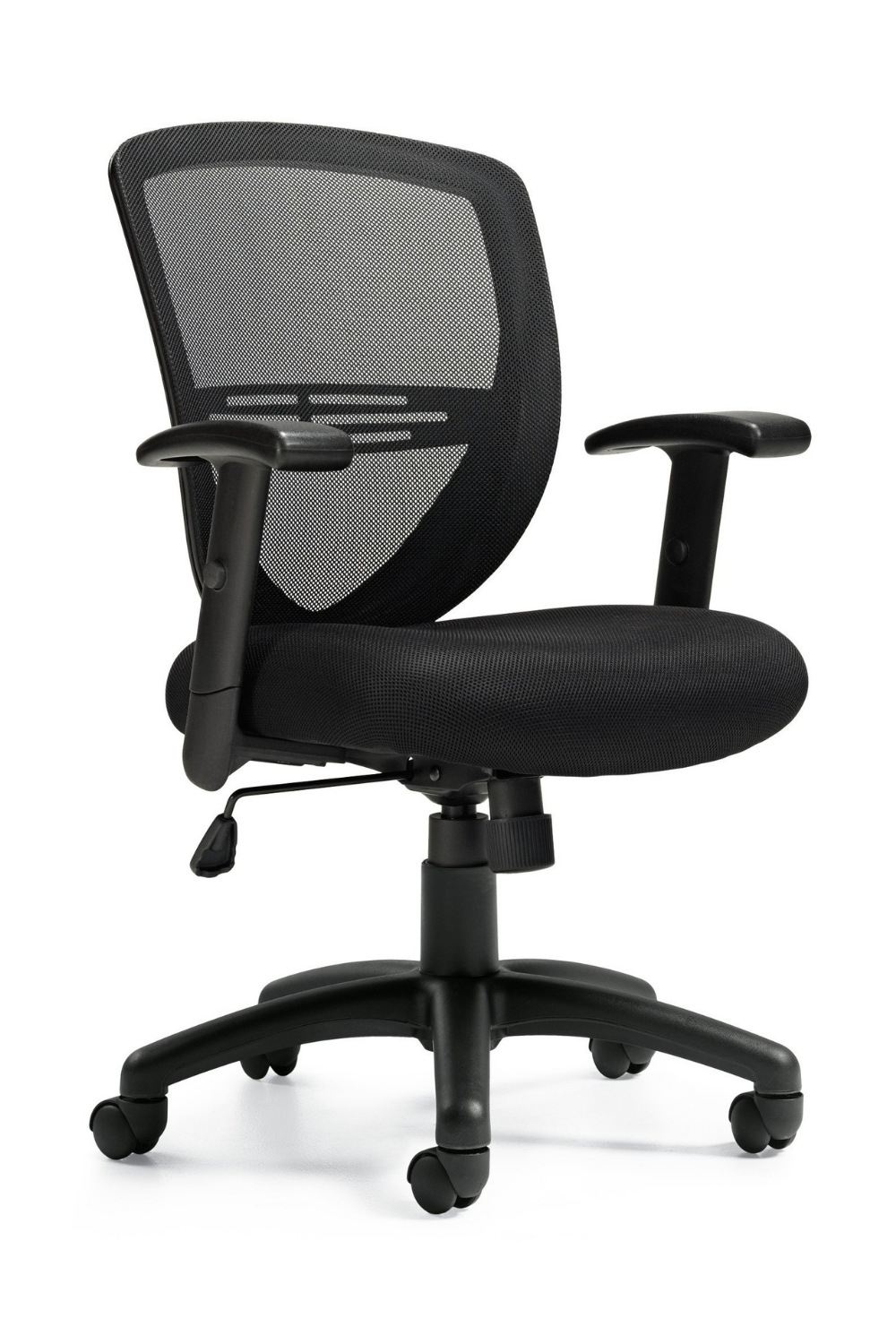 Mesh Back Tilter Ergonomic Office Chair with Adjustable Lumbar Support - OTG11320B by Offices To Go - Perfect for Home Office, Gaming, and Workspace Comfort