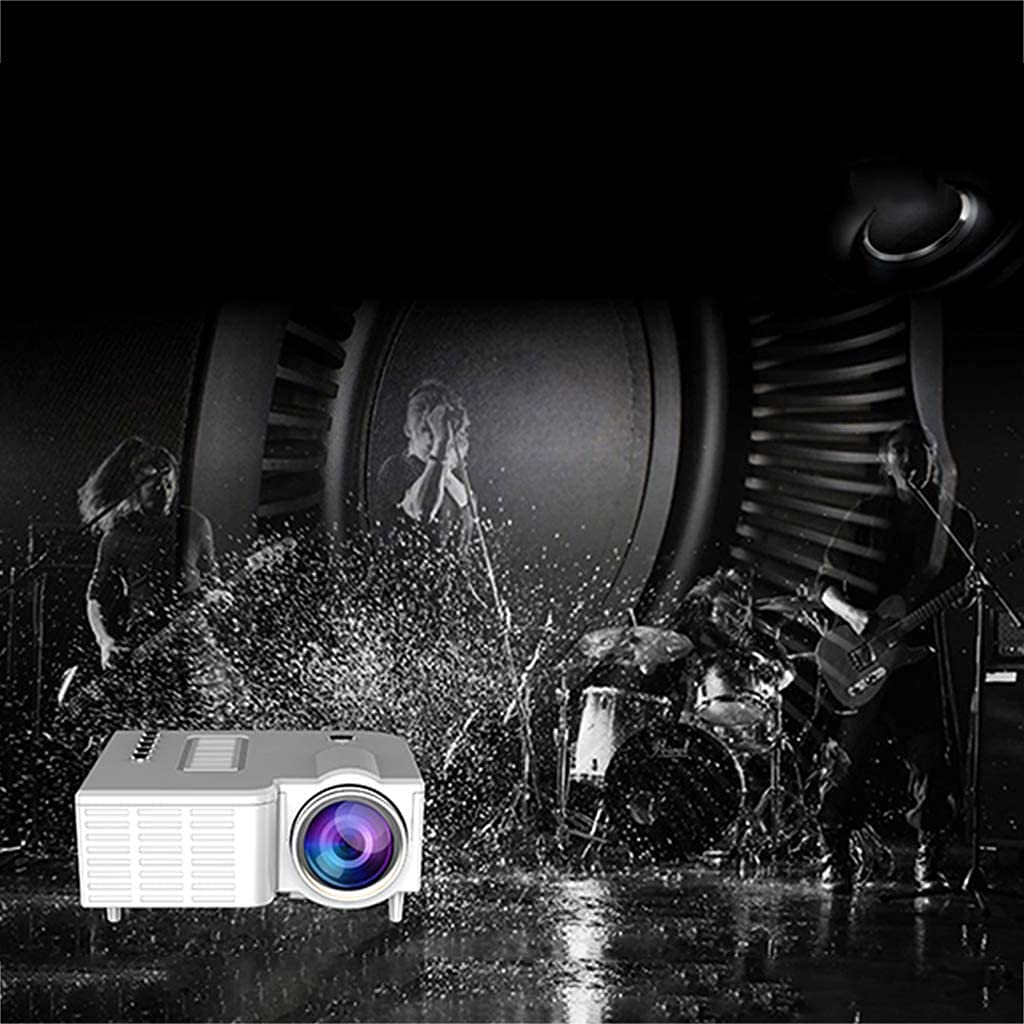 Mini Projector for Home Theater | Portable HD Projector with Wireless Screen Mirroring | Perfect for Movies, Gaming & Outdoor Camping